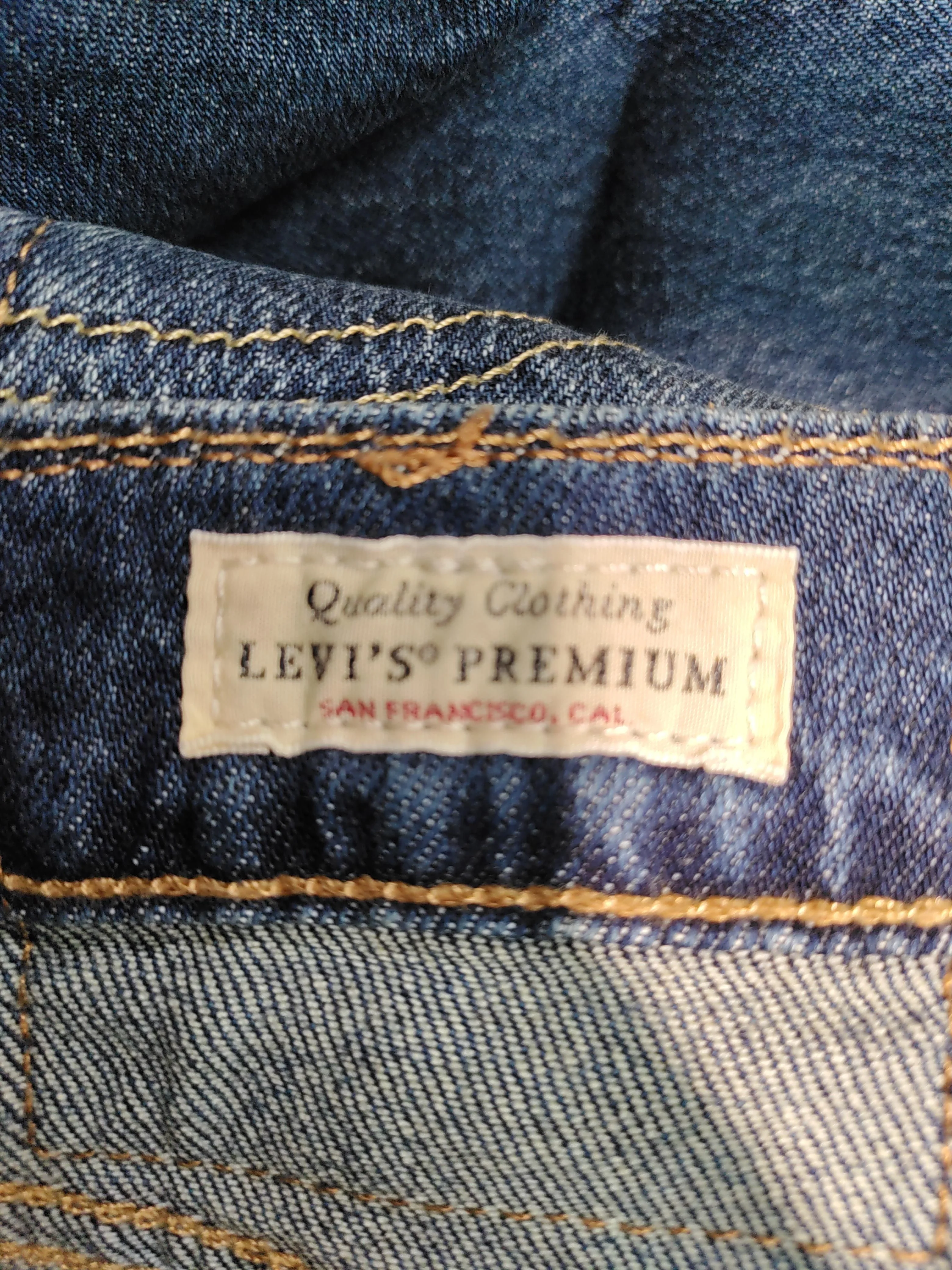 Levi’s Men's Jeans W 31 in Blue Cotton with Elastane Straight - Image 6