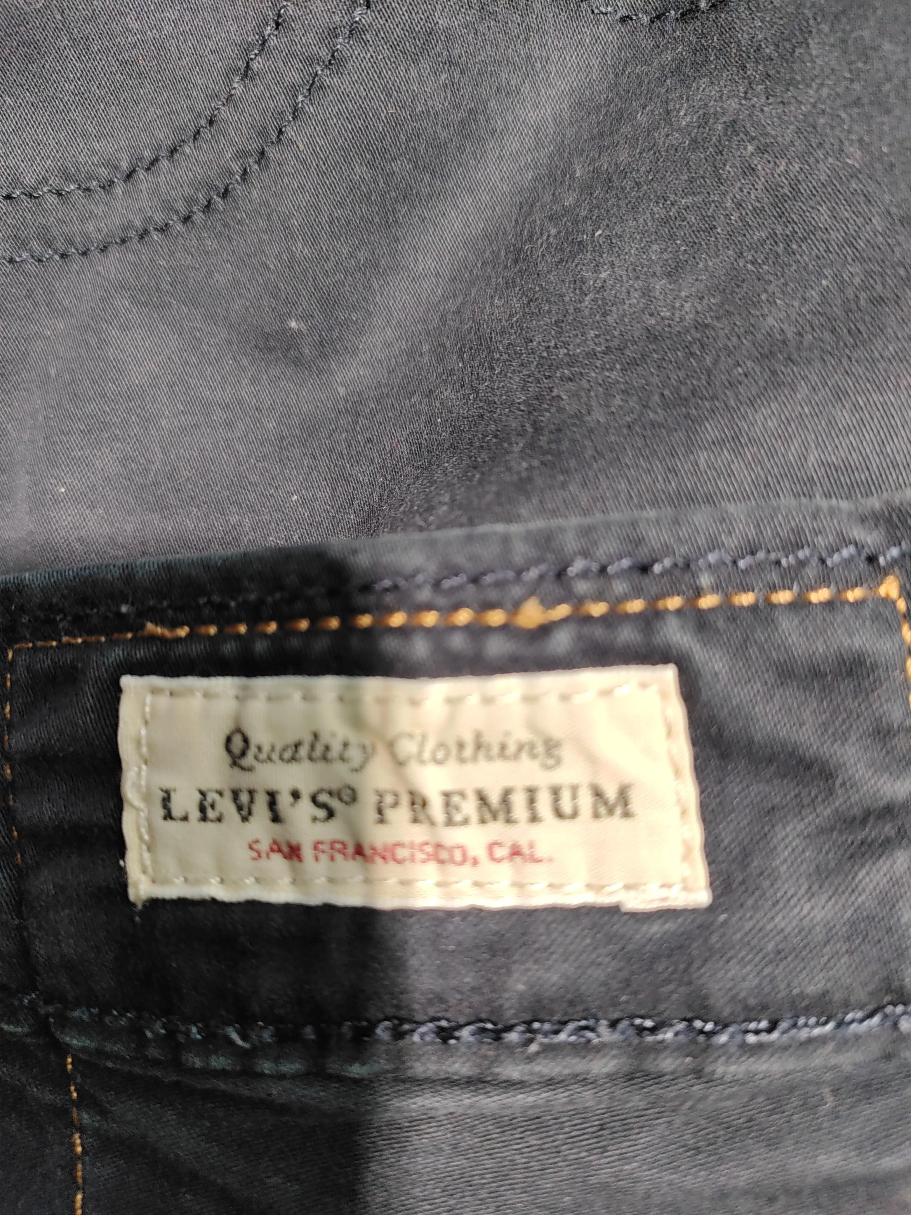 Levi’s Men's Jeans W 31 in Blue Cotton with Elastane Straight - Image 6