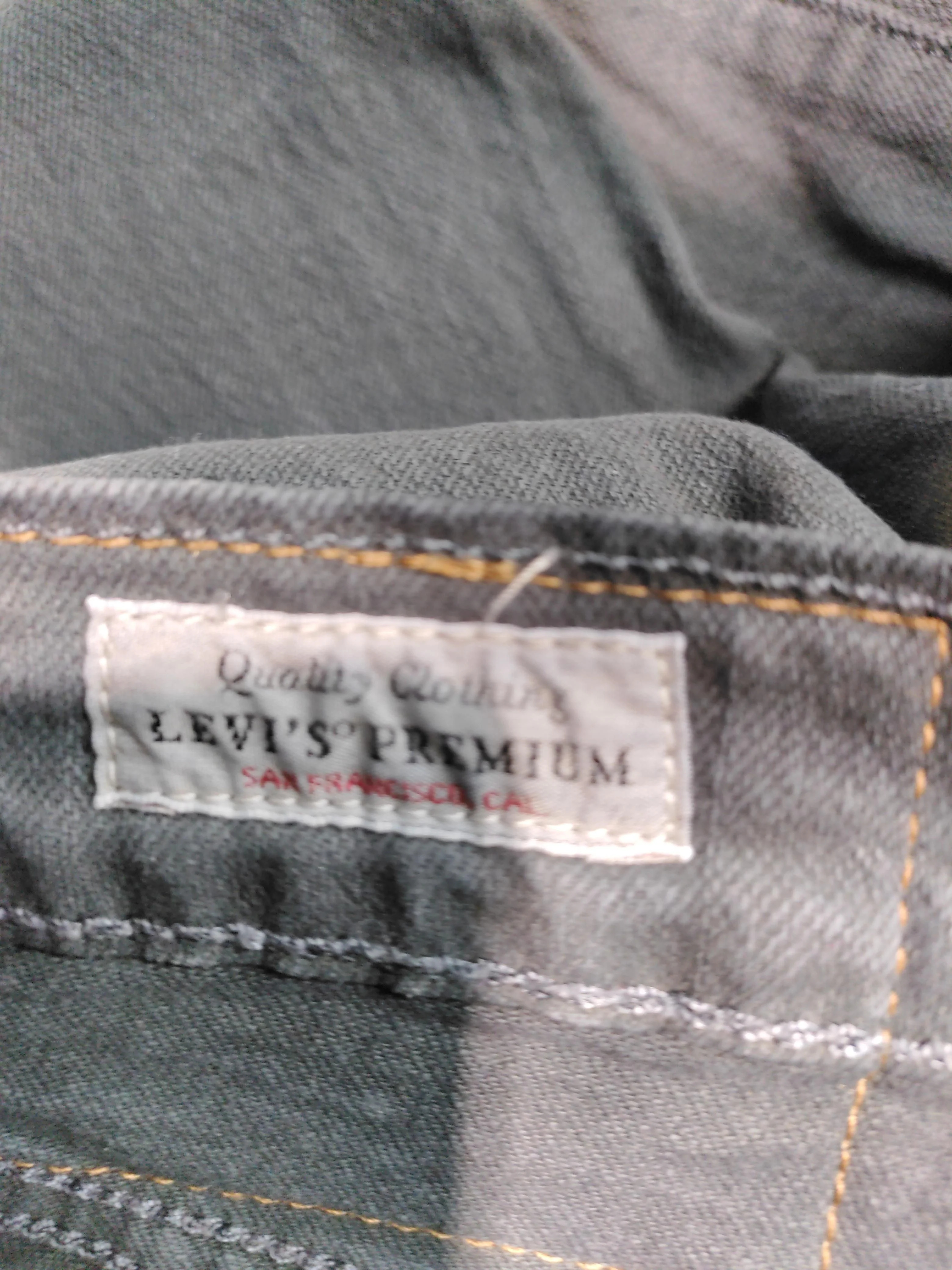 Levi’s Men's Jeans W 31 in Grey Cotton with Elastane Straight - Image 7