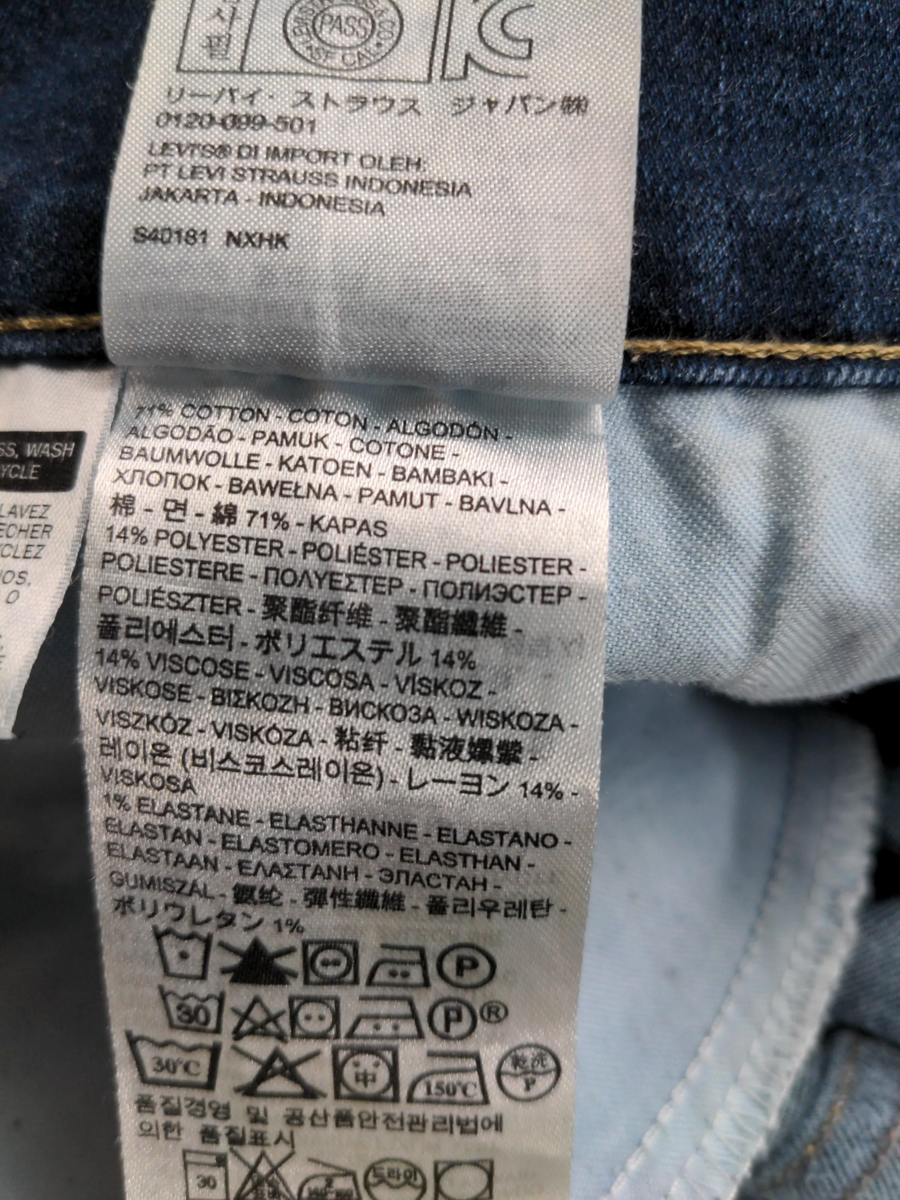 Levi’s Men's Jeans W 32 in Blue Cotton - Image 6