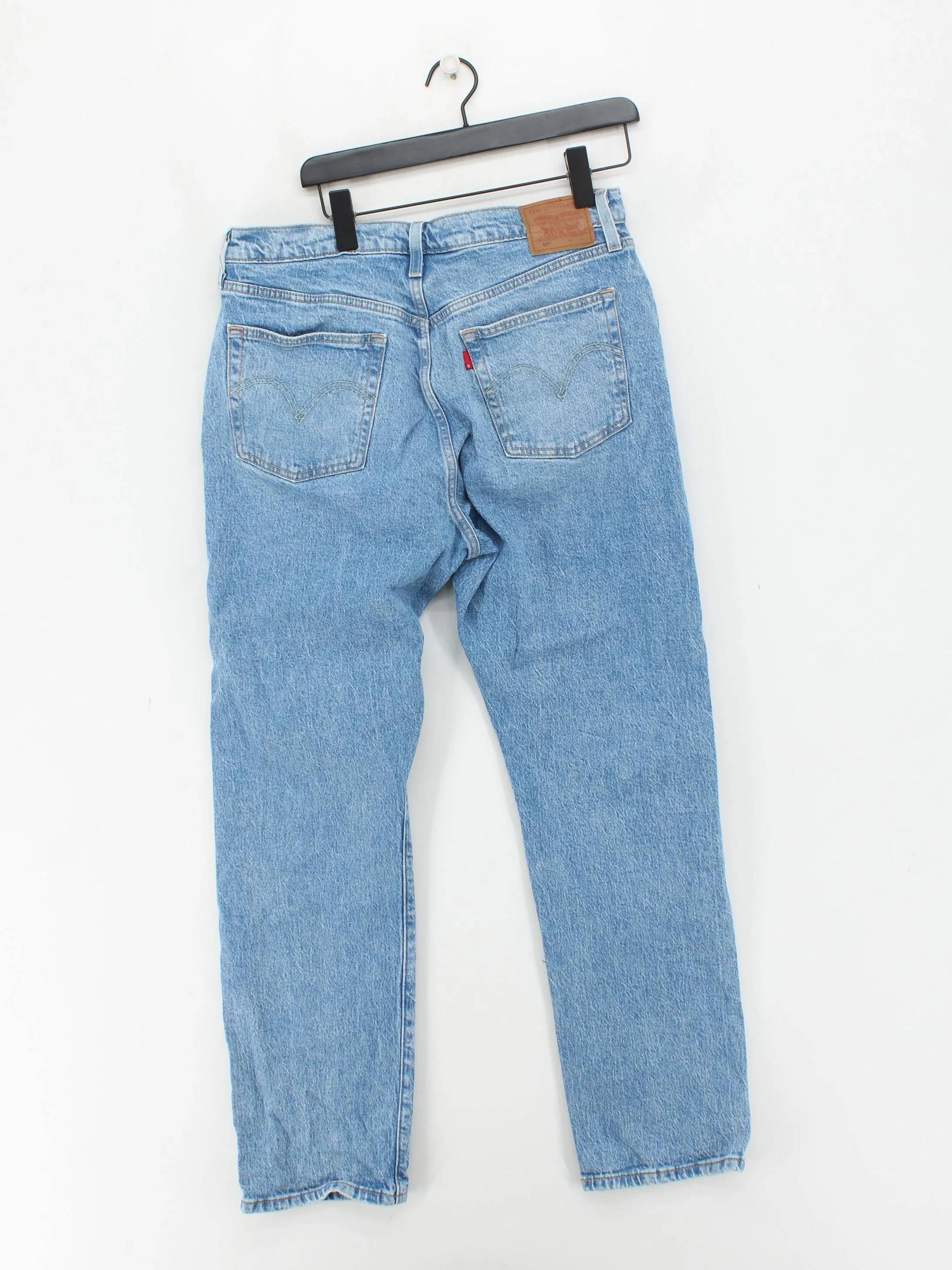 Levi’s Men's Jeans W 32 in Blue Cotton with Elastane Straight - Image 2