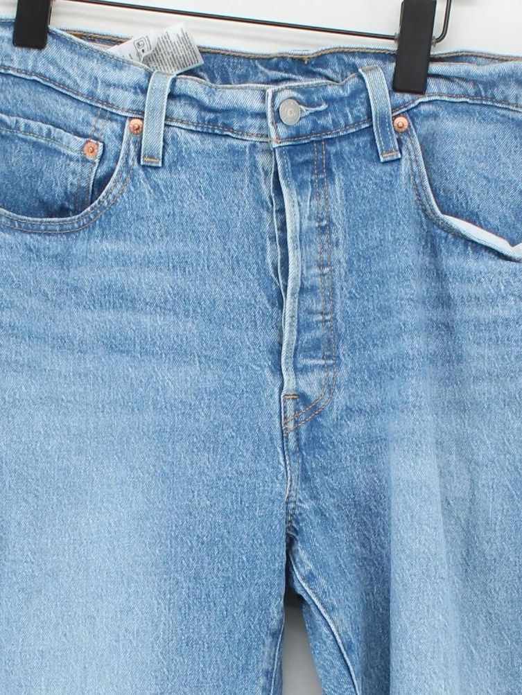 Levi’s Men's Jeans W 32 in Blue Cotton with Elastane Straight - Image 3