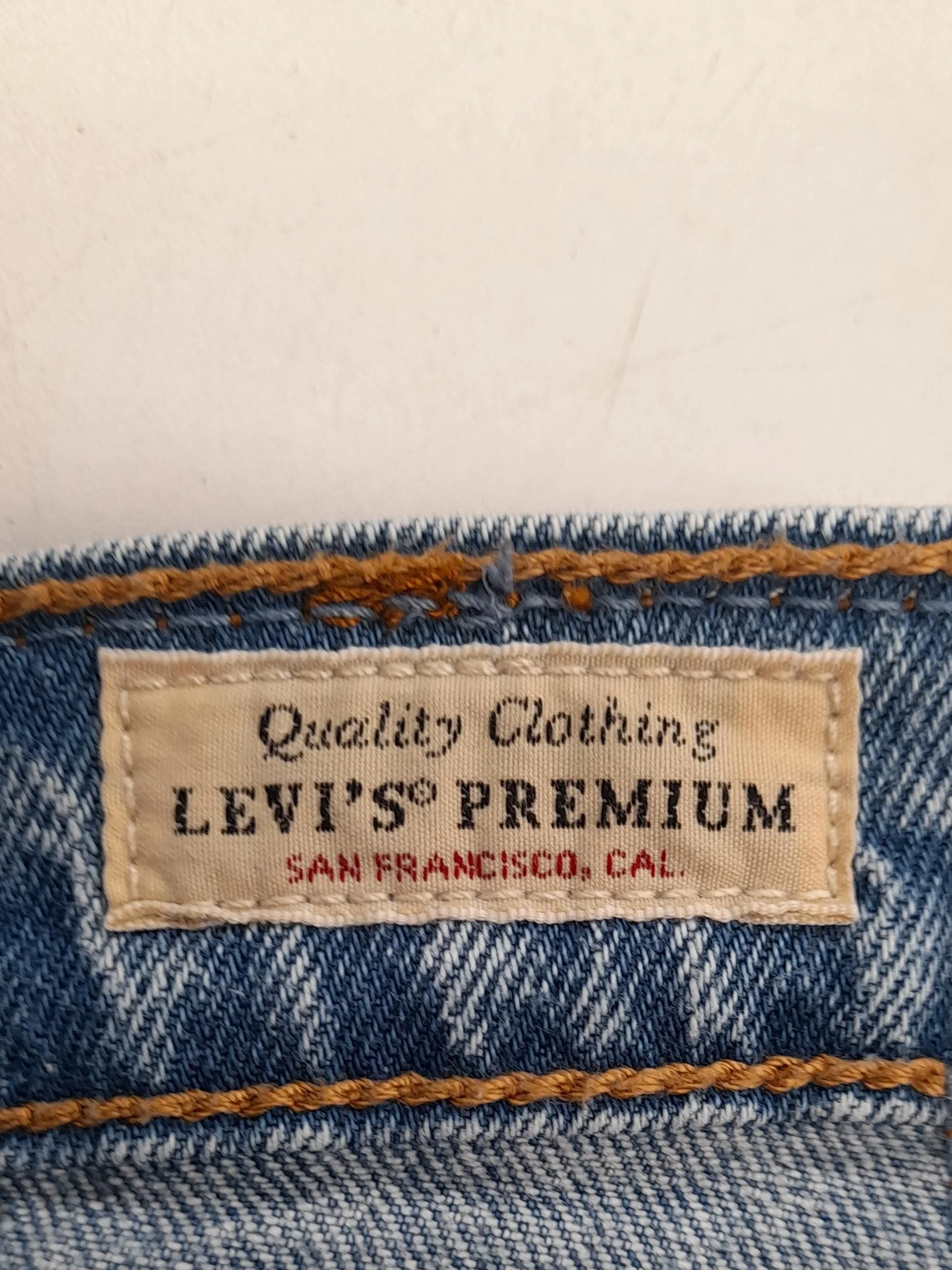 Levi’s Men's Jeans W 32 in Blue Cotton with Elastane Straight - Image 5