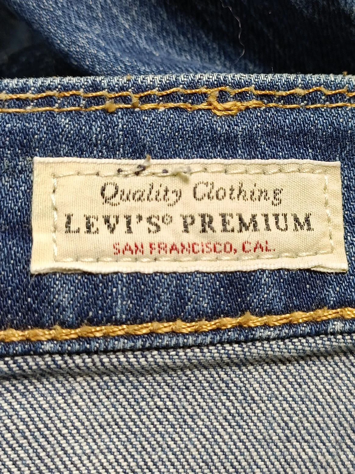 Levi’s Men's Jeans W 32 in Blue Cotton with Elastane Straight - Image 5