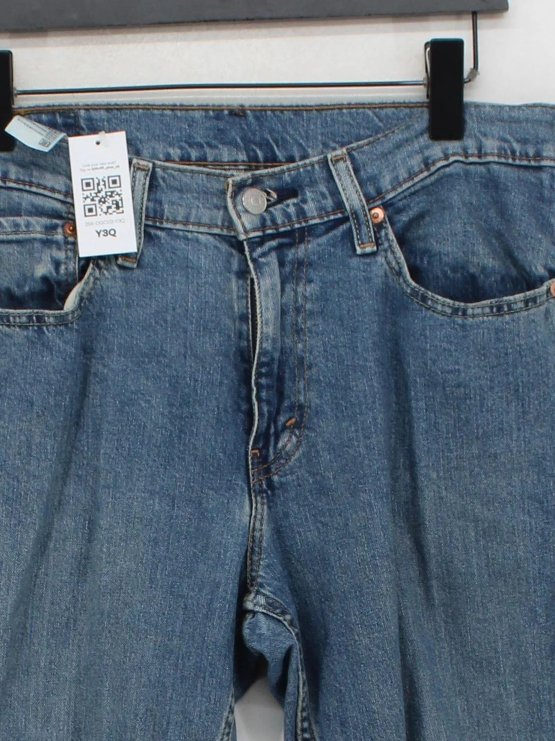Levi’s Men's Jeans W 32 in Blue Cotton with Lyocell Modal, Elastane Straight - Image 3