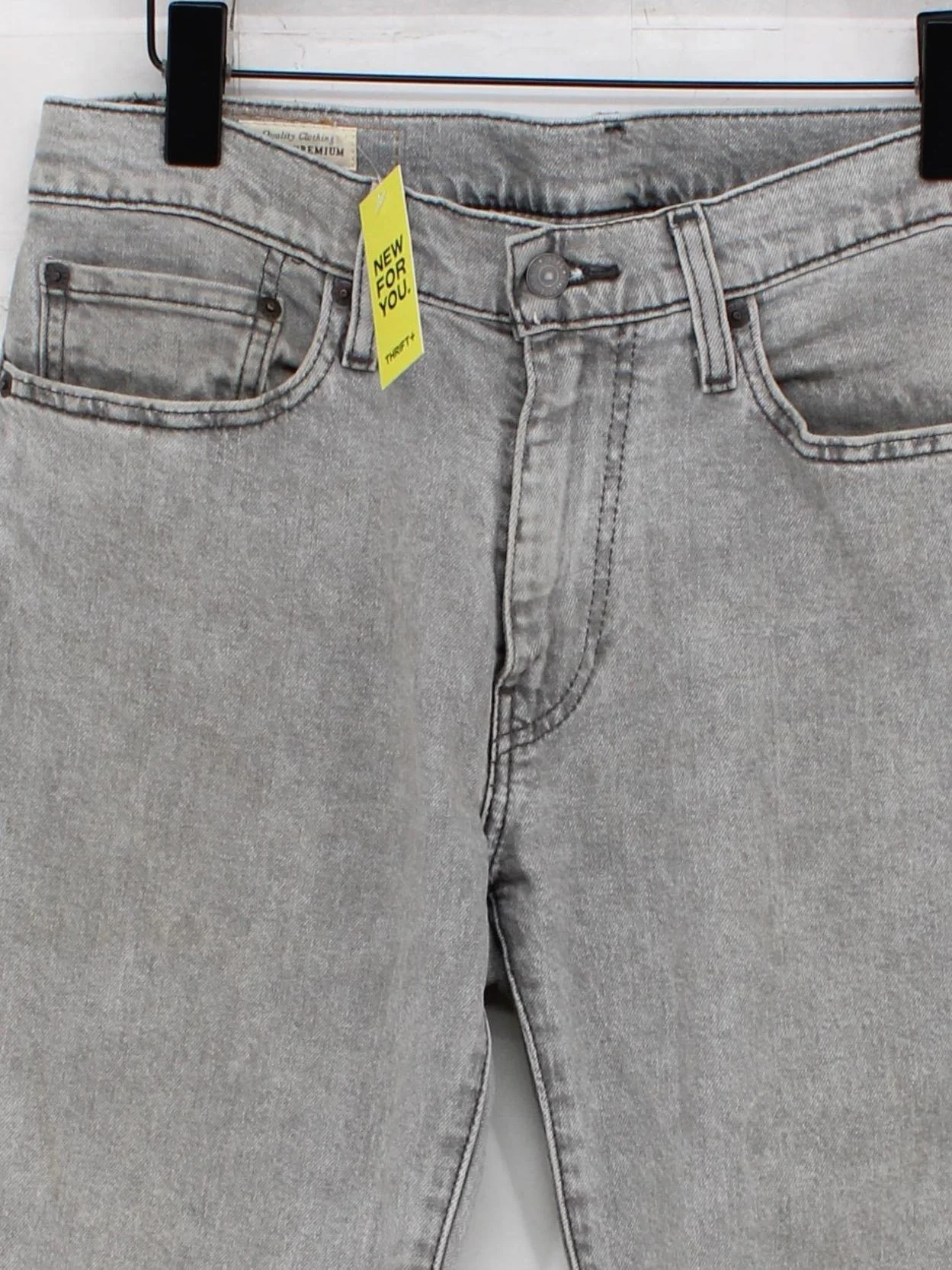 Levi’s Men's Jeans W 32 in Grey Cotton with Lyocell Modal, Elastane Straight - Image 3