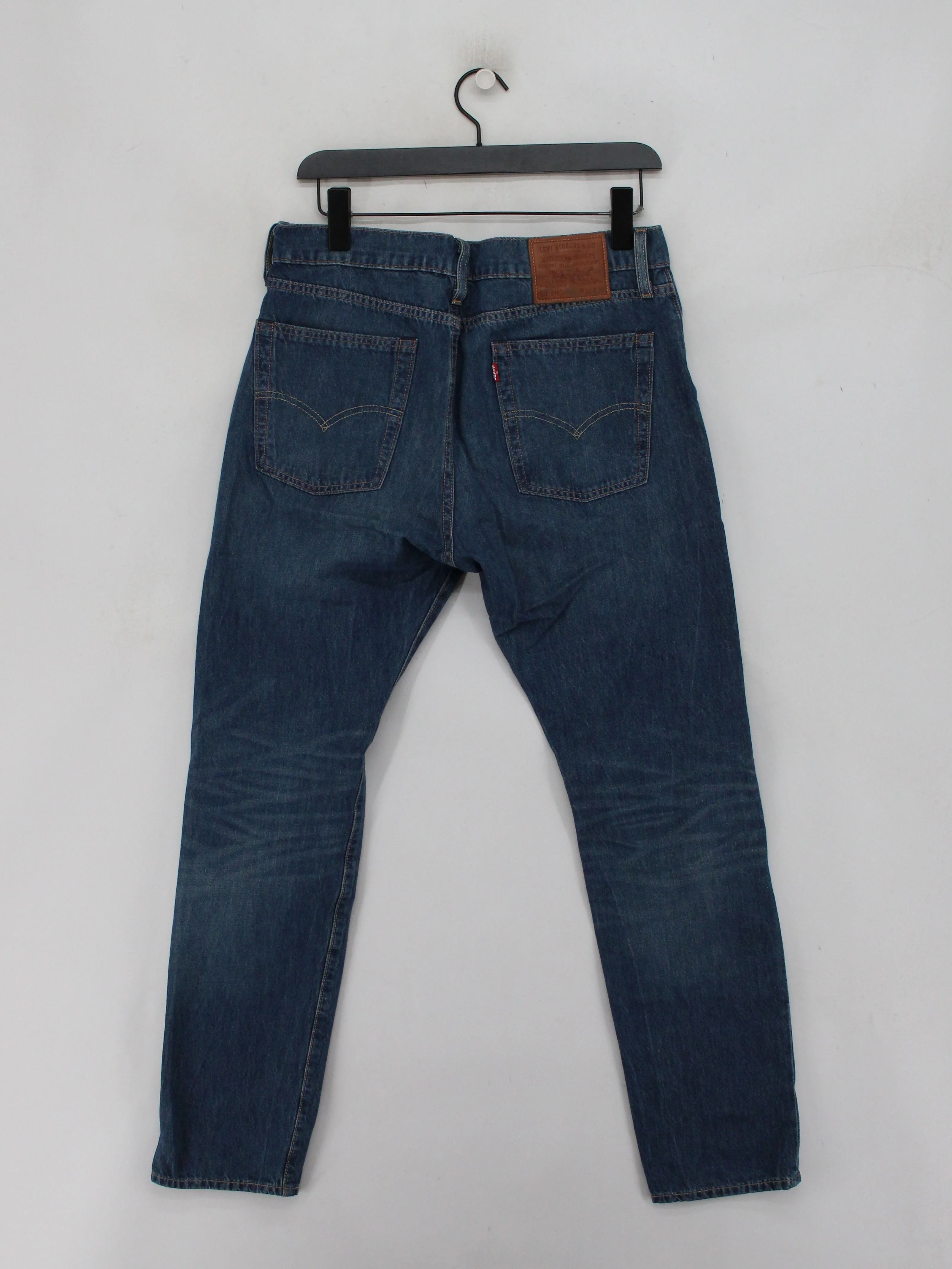 Levi’s Men's Jeans W 32 in; L 30 in Blue Cotton with Elastane Skinny - Image 2