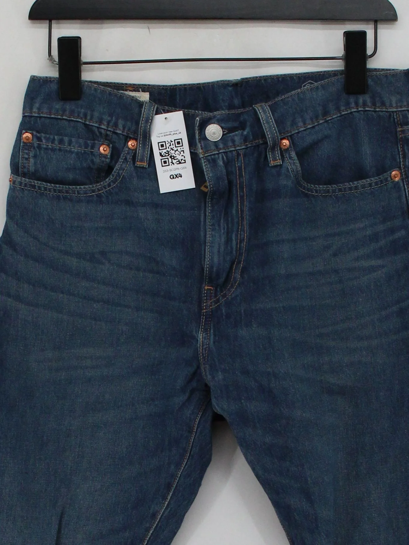 Levi’s Men's Jeans W 32 in; L 30 in Blue Cotton with Elastane Skinny - Image 3