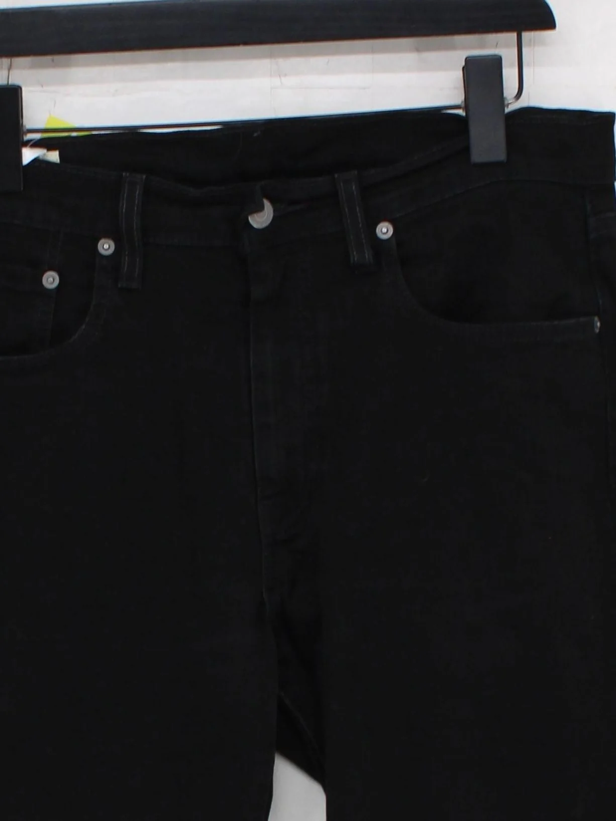 Levi’s Men's Jeans W 32 in; L 32 in Black Cotton with Elastane Straight - Image 3