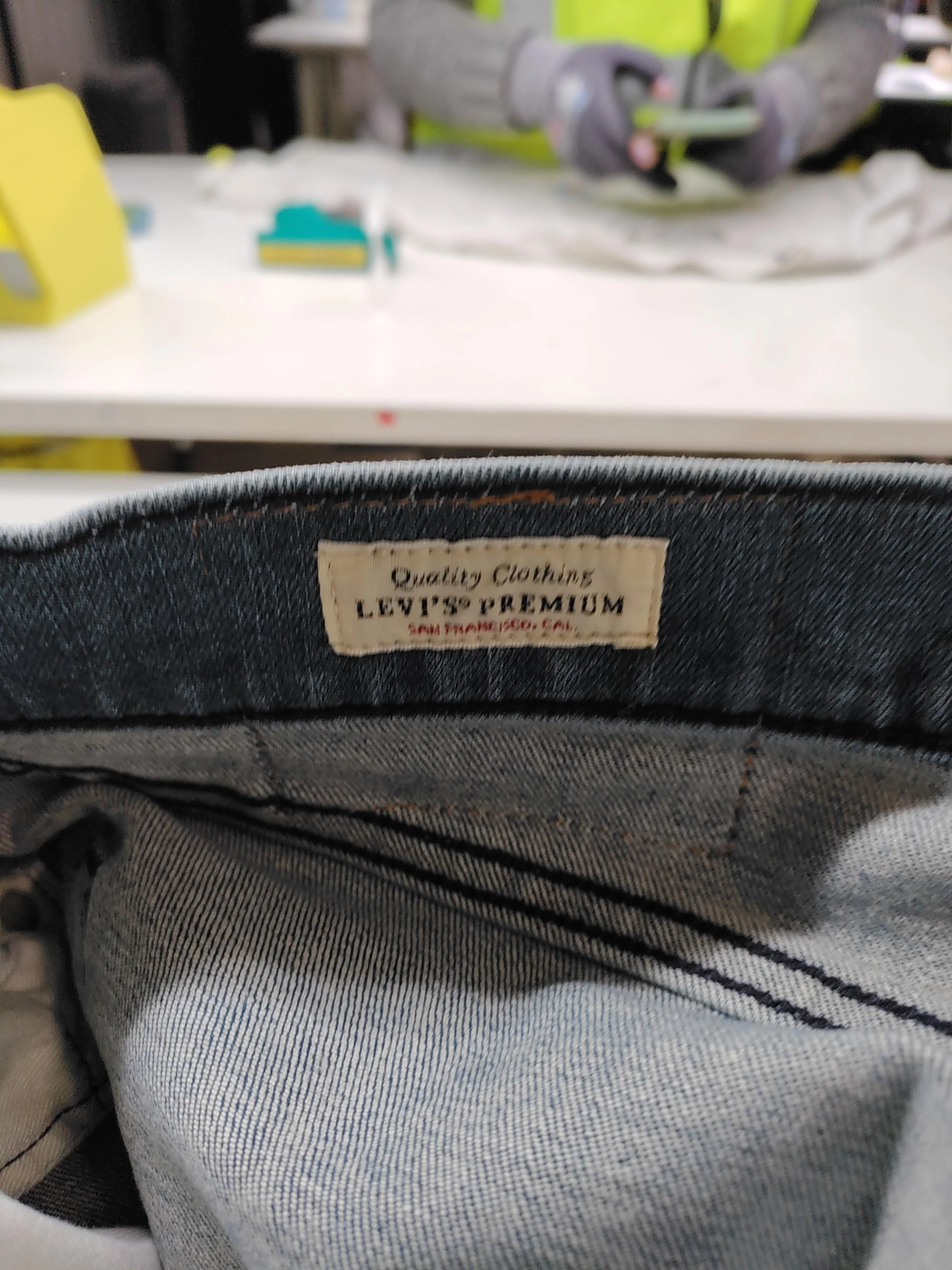 Levi’s Men's Jeans W 32 in; L 32 in Blue Cotton with Elastane Skinny - Image 5