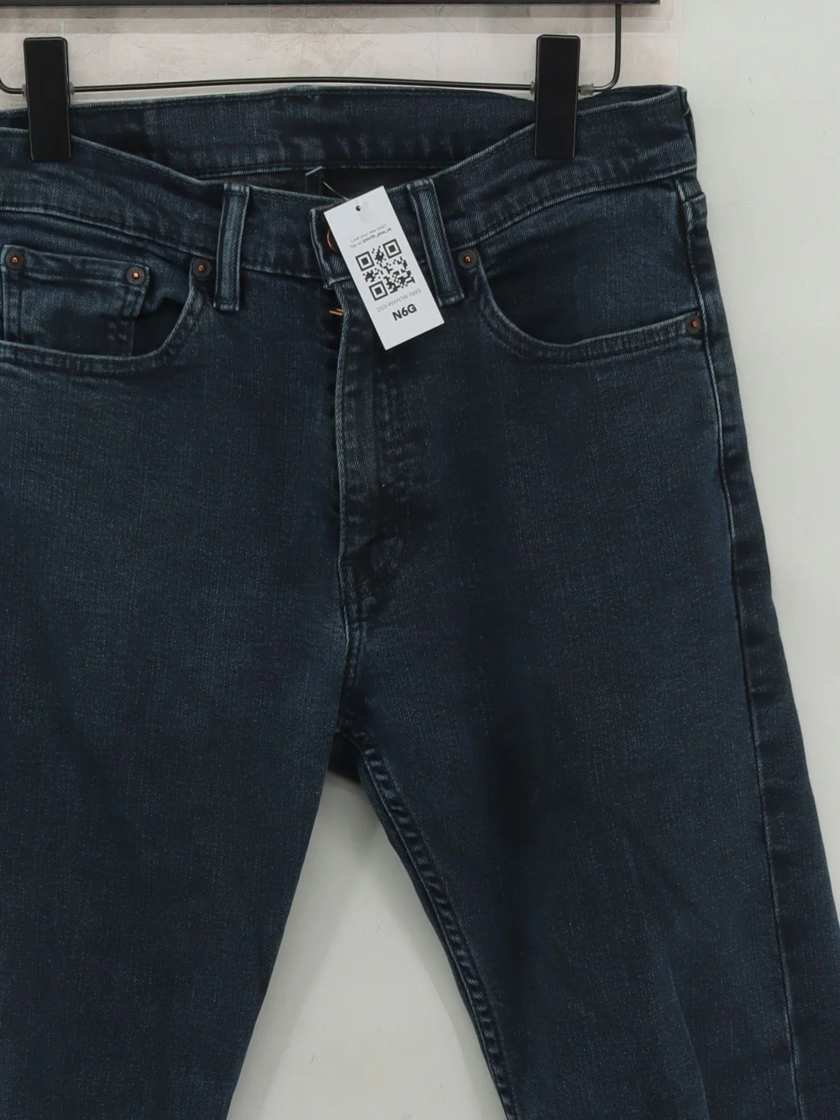 Levi’s Men's Jeans W 32 in; L 32 in Blue Cotton with Elastane Straight - Image 3