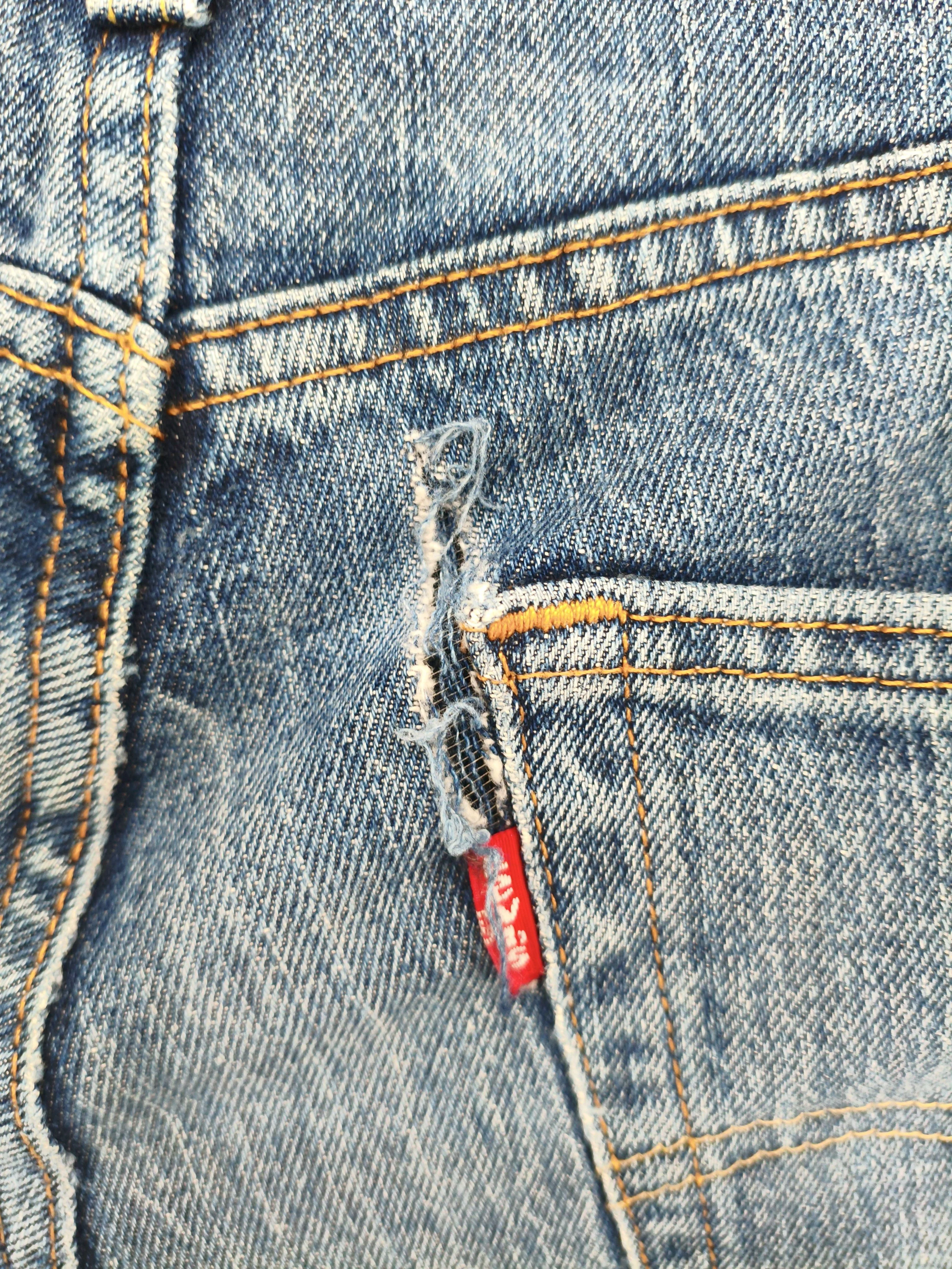 Levi’s Men's Jeans W 32 in; L 32 in Blue Cotton with Elastane Straight - Image 5