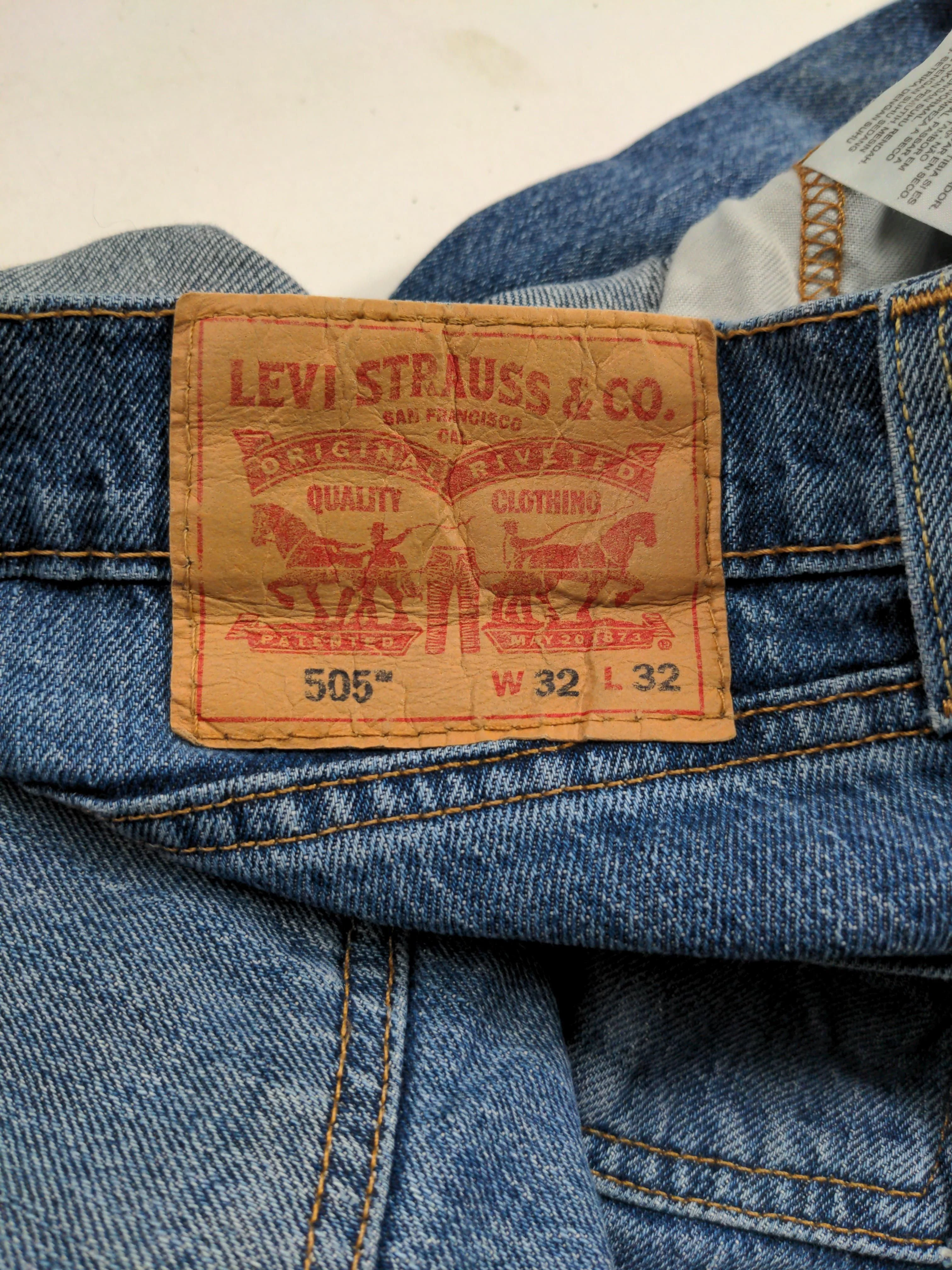 Levi’s Men's Jeans W 32 in; L 32 in Blue Cotton with Elastane Straight - Image 7