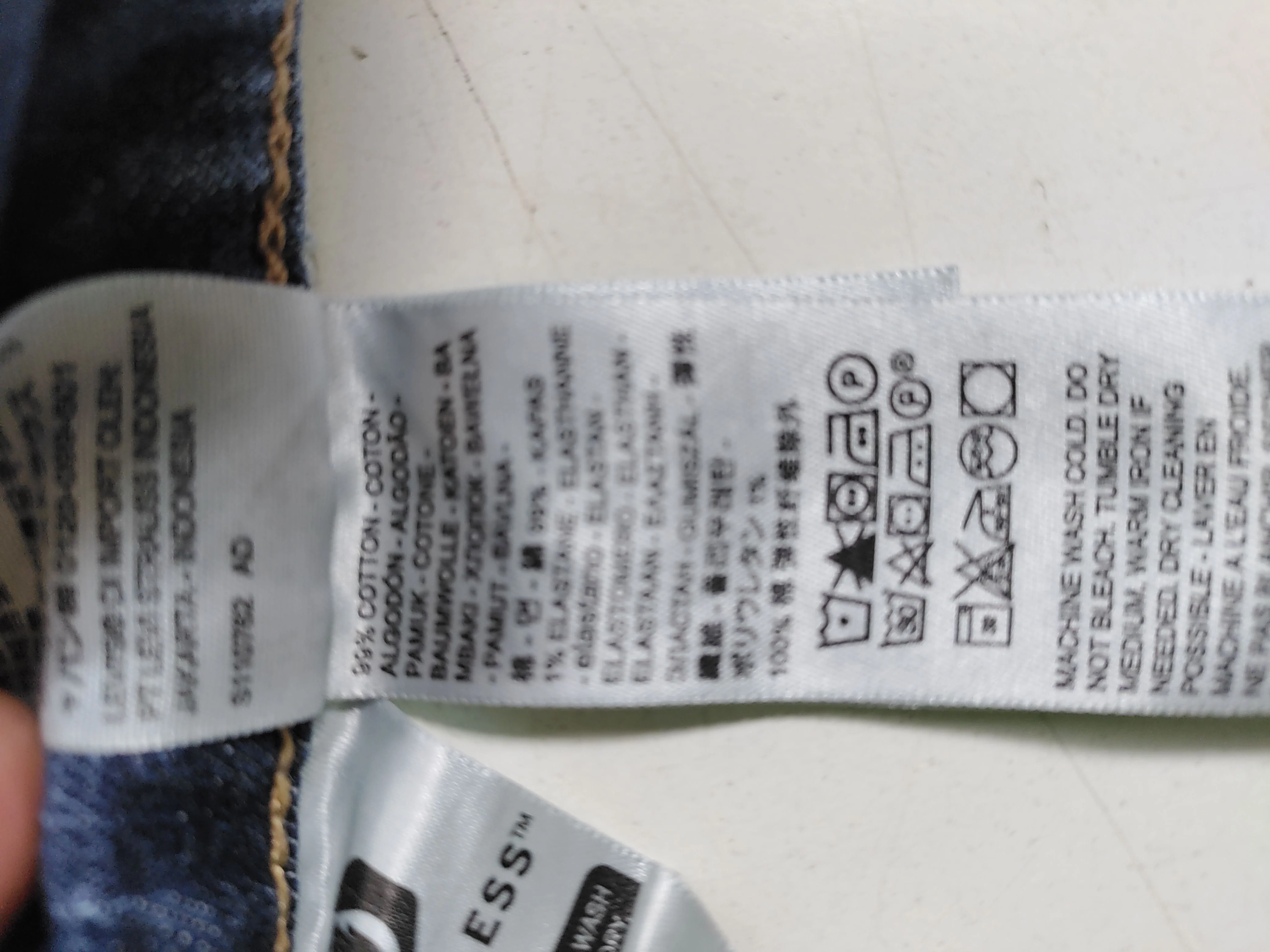 Levi’s Men's Jeans W 32 in; L 34 in Blue Cotton with Elastane Skinny - Image 6