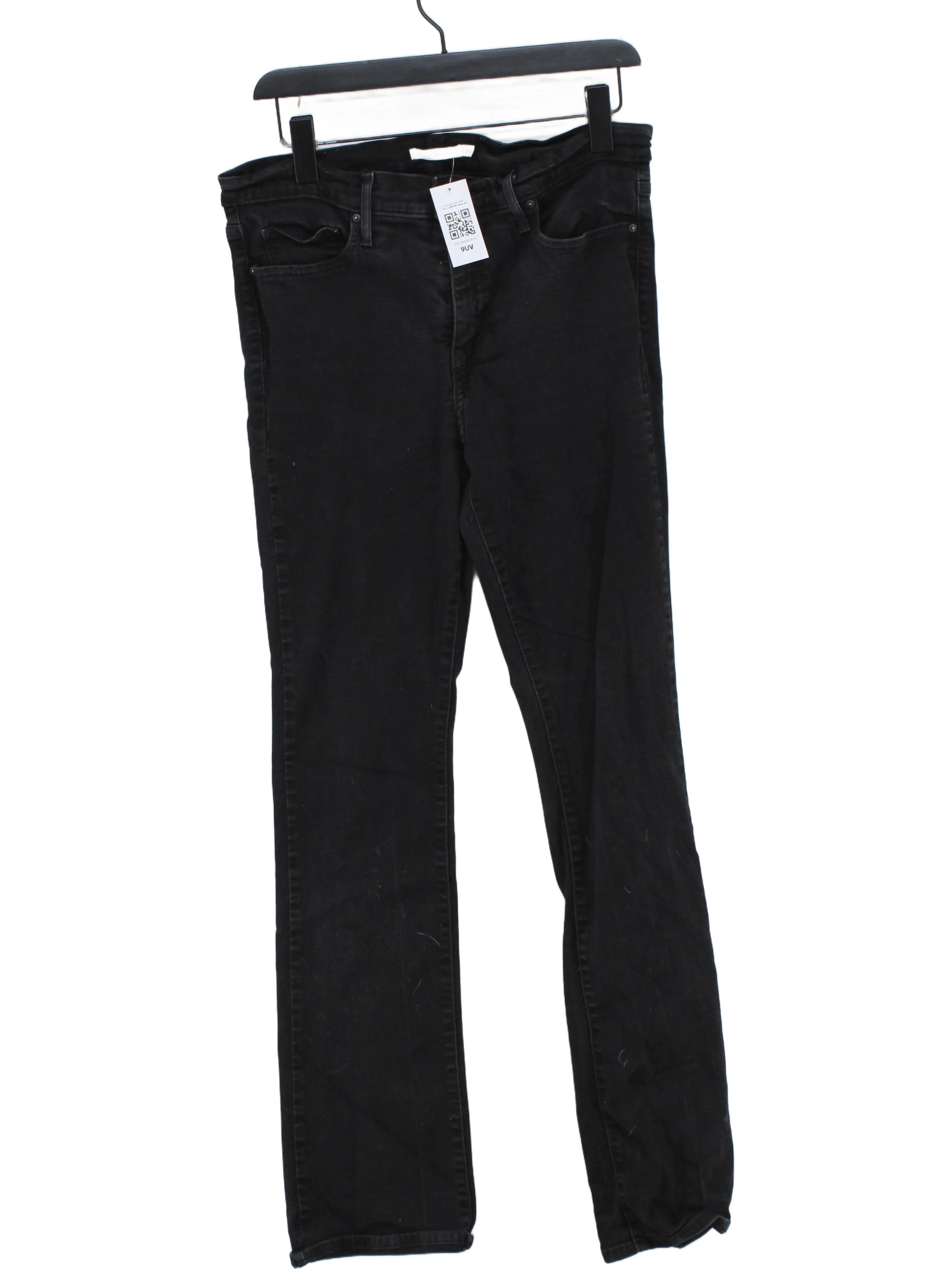 Levi’s Men's Jeans W 33 in Black Cotton with Polyester, Elastane Straight