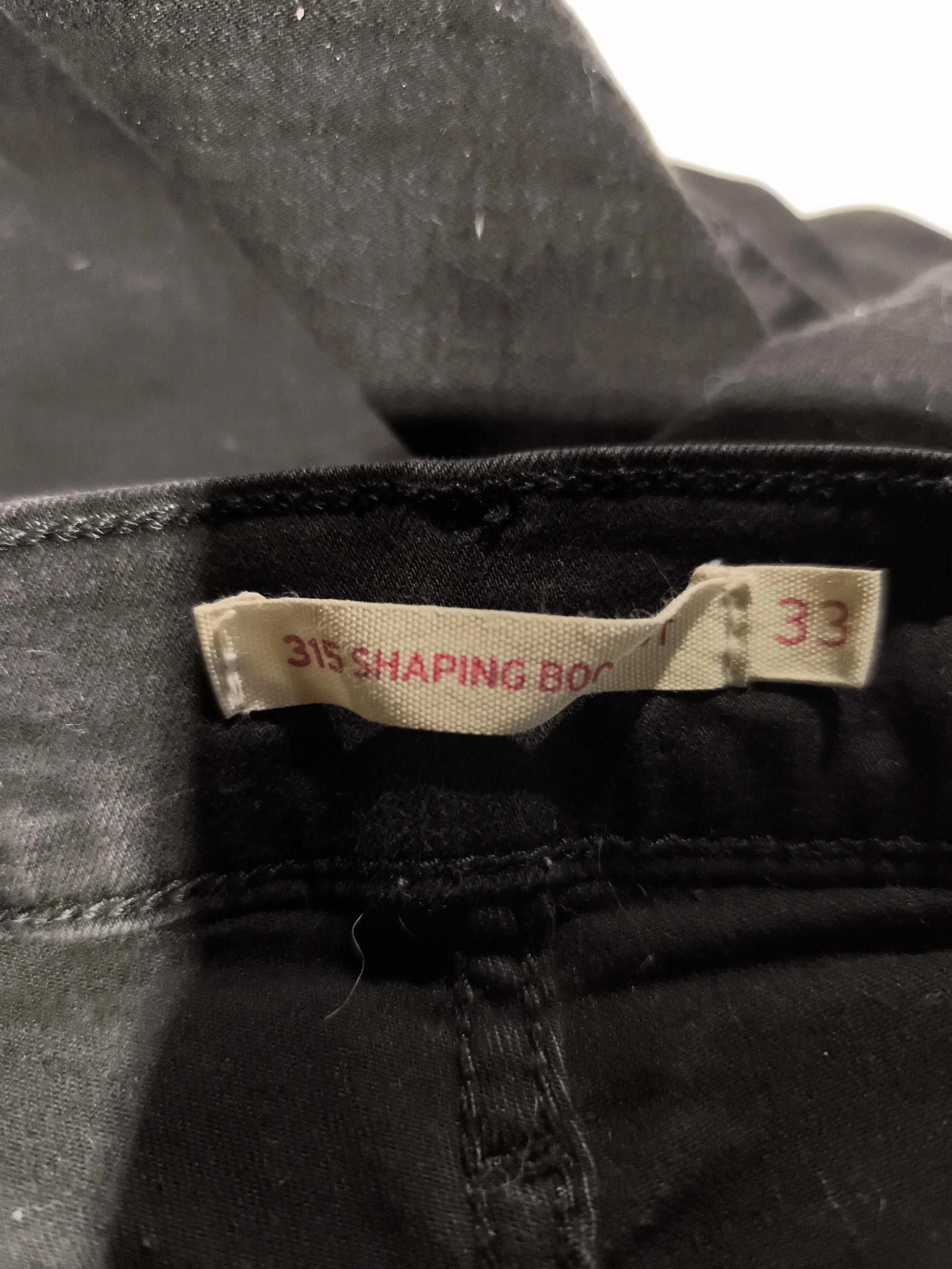 Levi’s Men's Jeans W 33 in Black Cotton with Polyester, Elastane Straight - Image 6