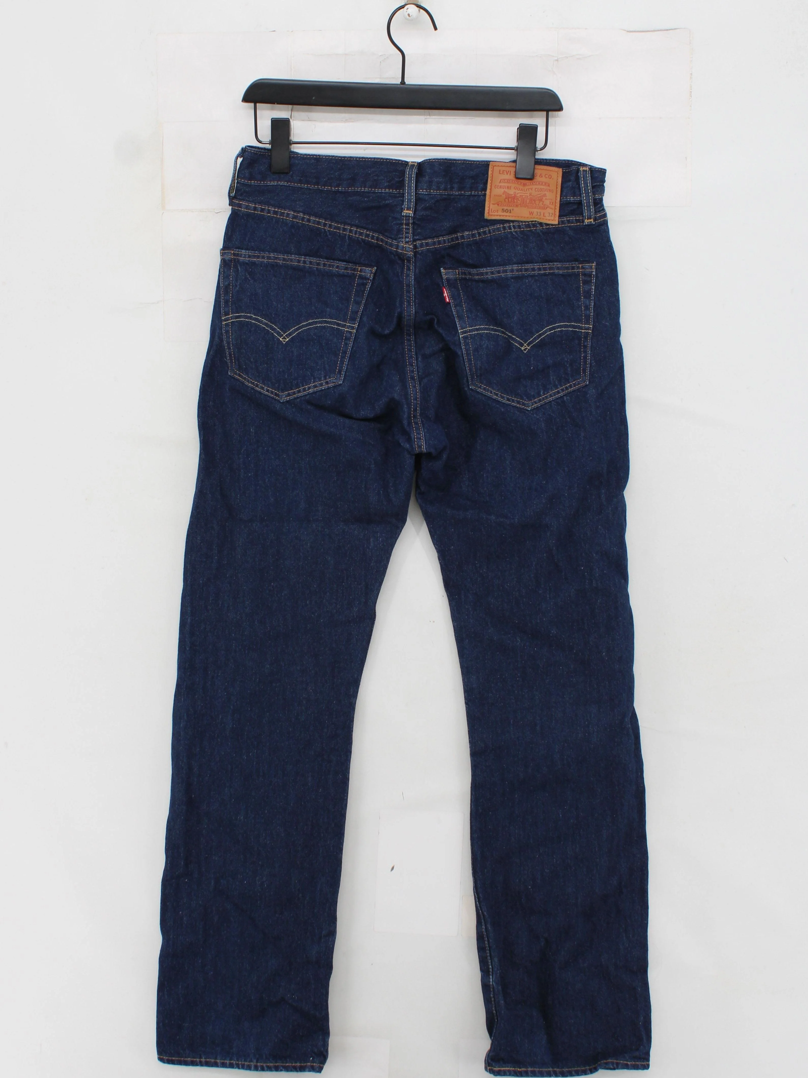 Levi’s Men's Jeans W 33 in Blue 100% Cotton Straight - Image 2
