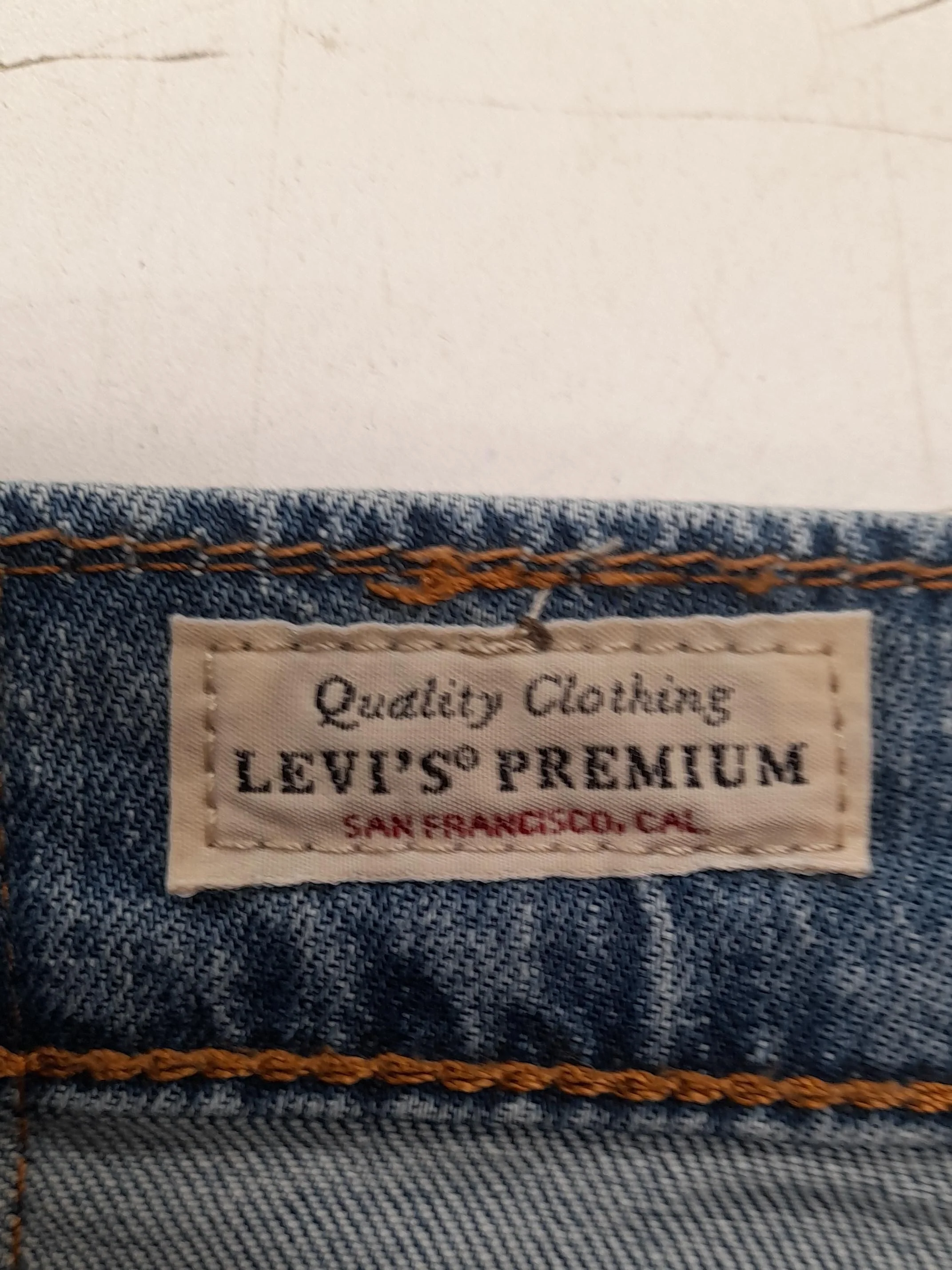 Levi’s Men's Jeans W 33 in Blue Cotton with Elastane Straight - Image 6