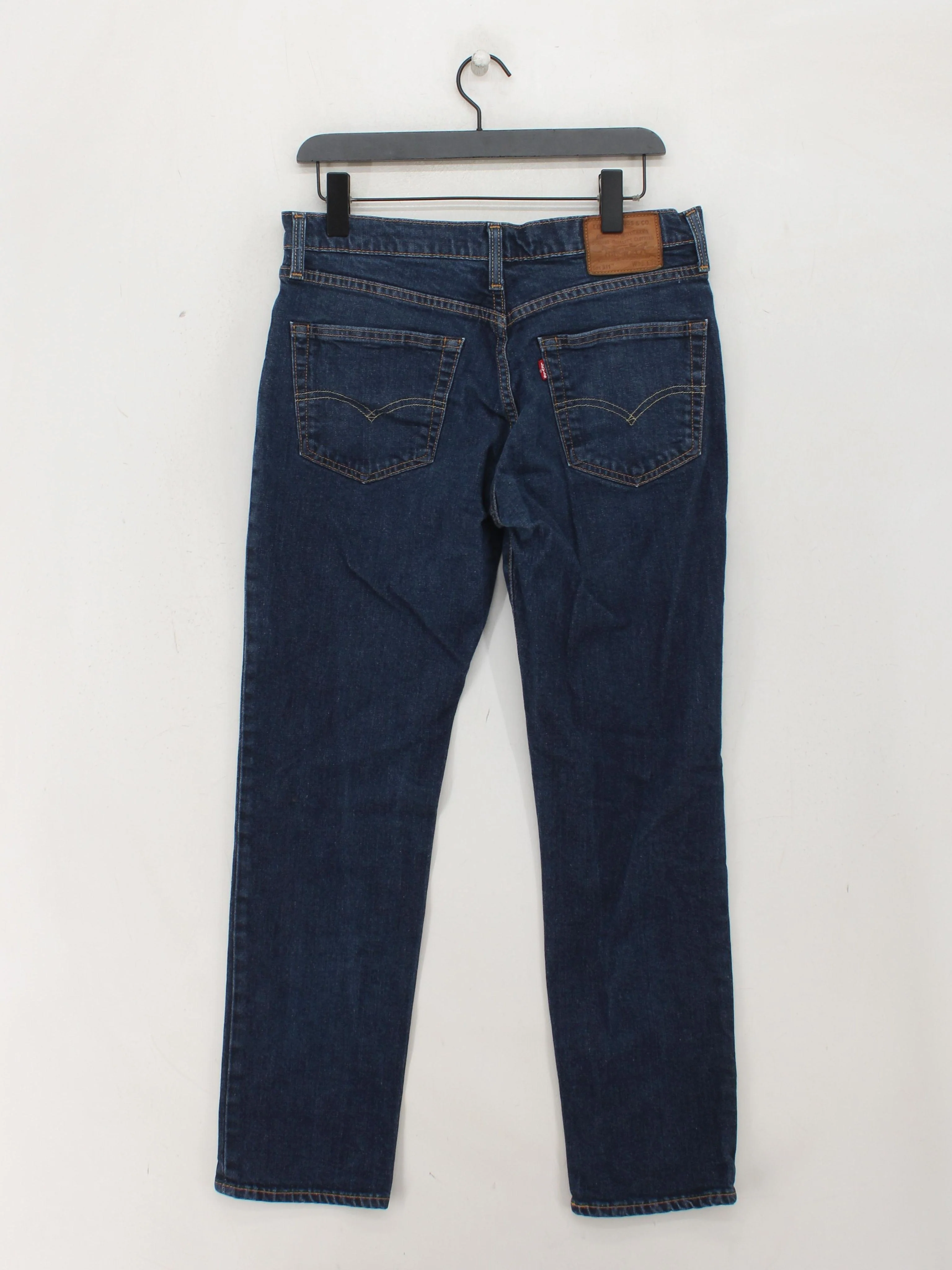 Levi’s Men's Jeans W 33 in Blue Cotton with Polyester, Elastane Straight - Image 2