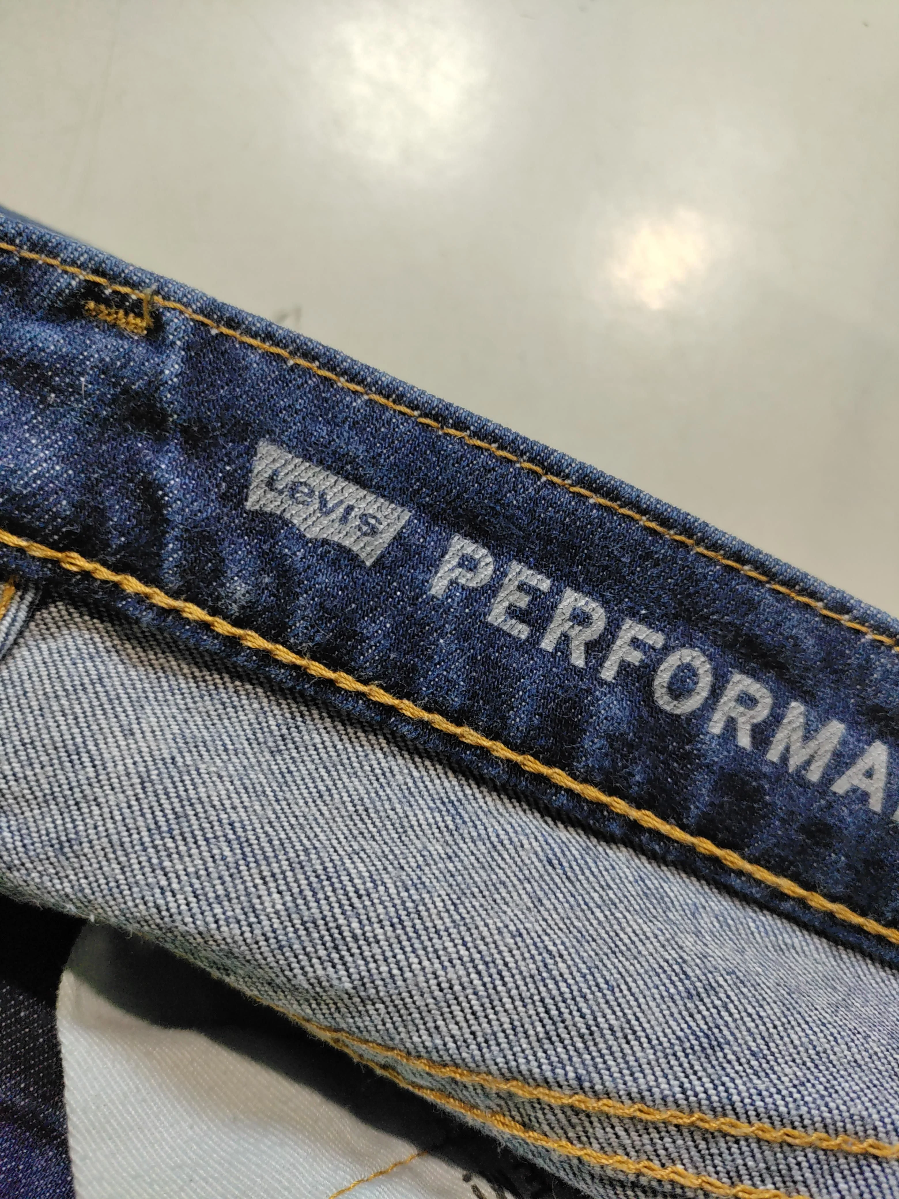 Levi’s Men's Jeans W 33 in Blue Cotton with Polyester, Elastane Straight - Image 5