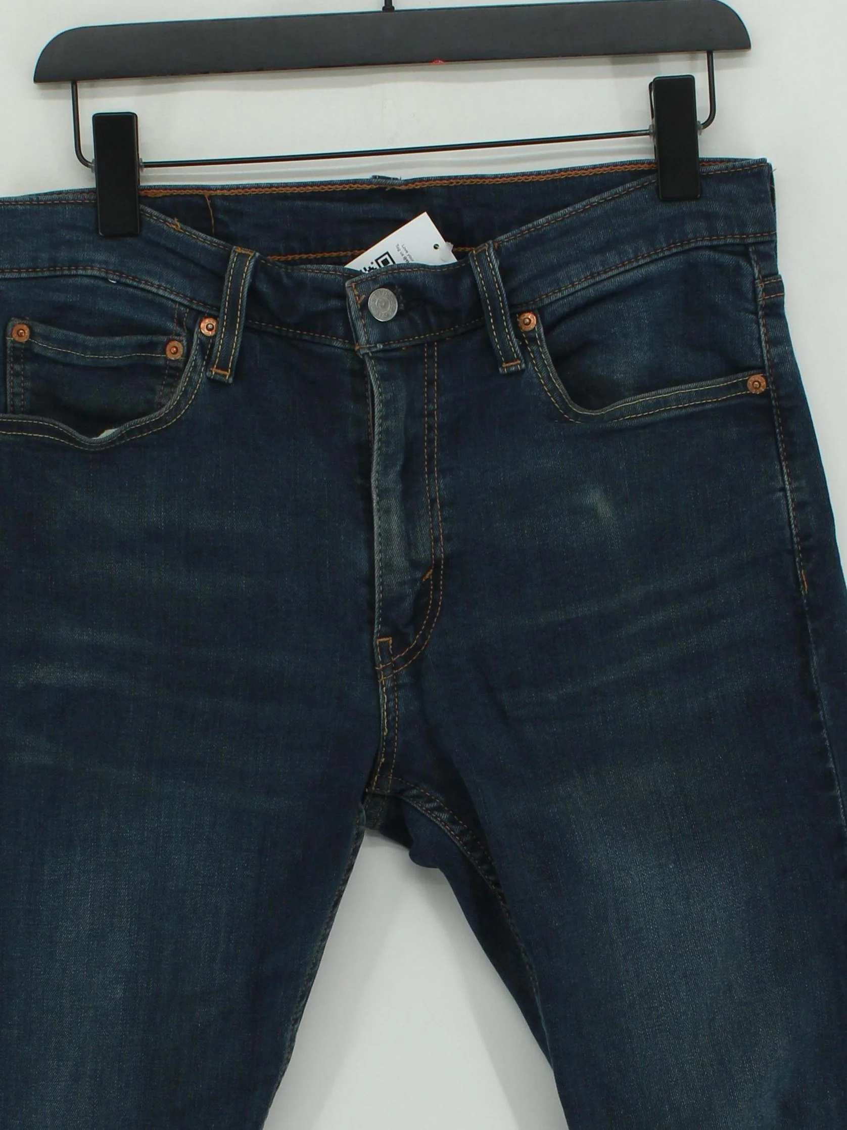 Levi’s Men's Jeans W 33 in; L 34 in Blue Cotton with Elastane Skinny - Image 3