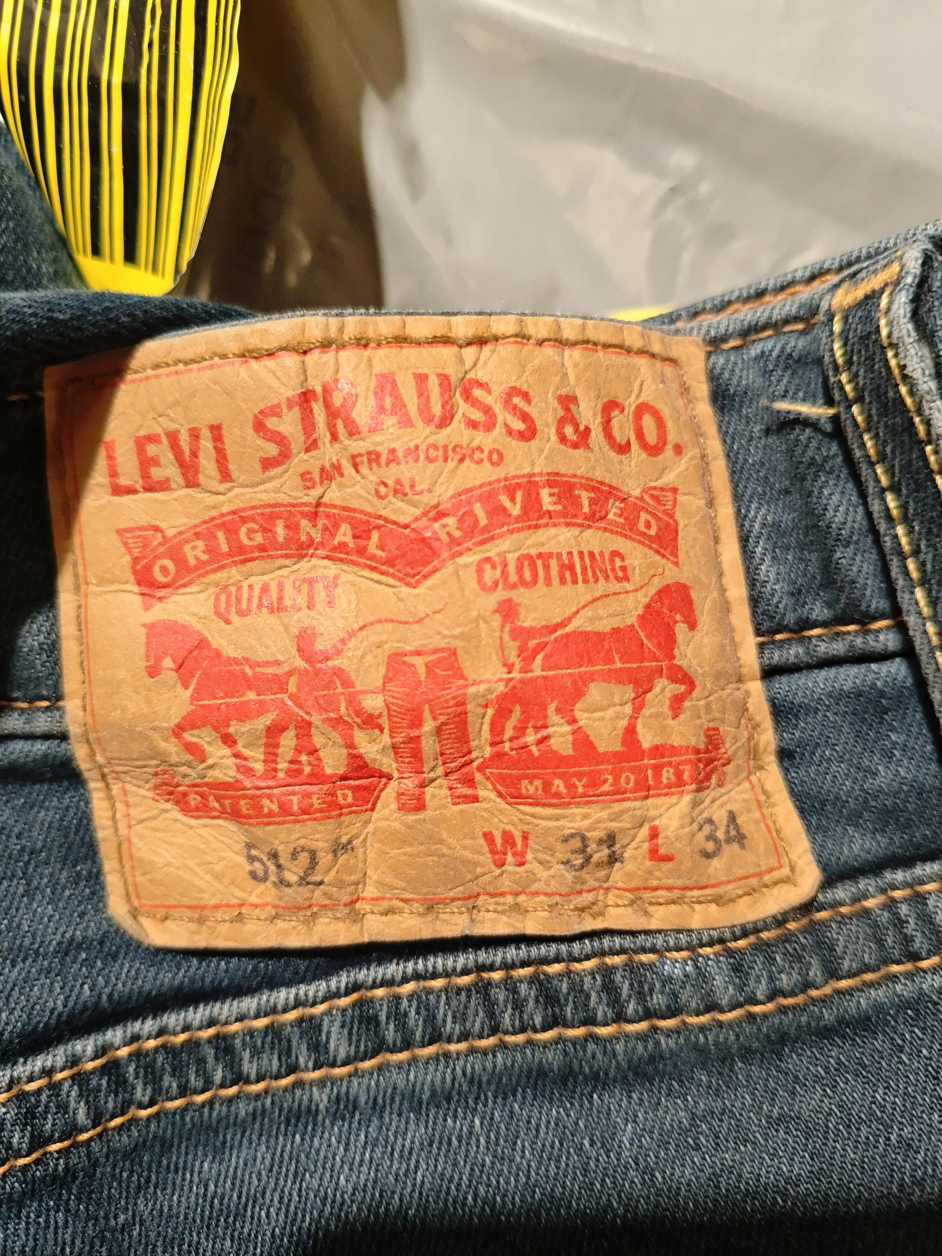 Levi’s Men's Jeans W 33 in; L 34 in Blue Cotton with Elastane Skinny - Image 6