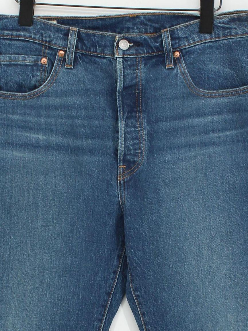 Levi’s Men's Jeans W 34 in Blue Cotton with Elastane Straight - Image 3