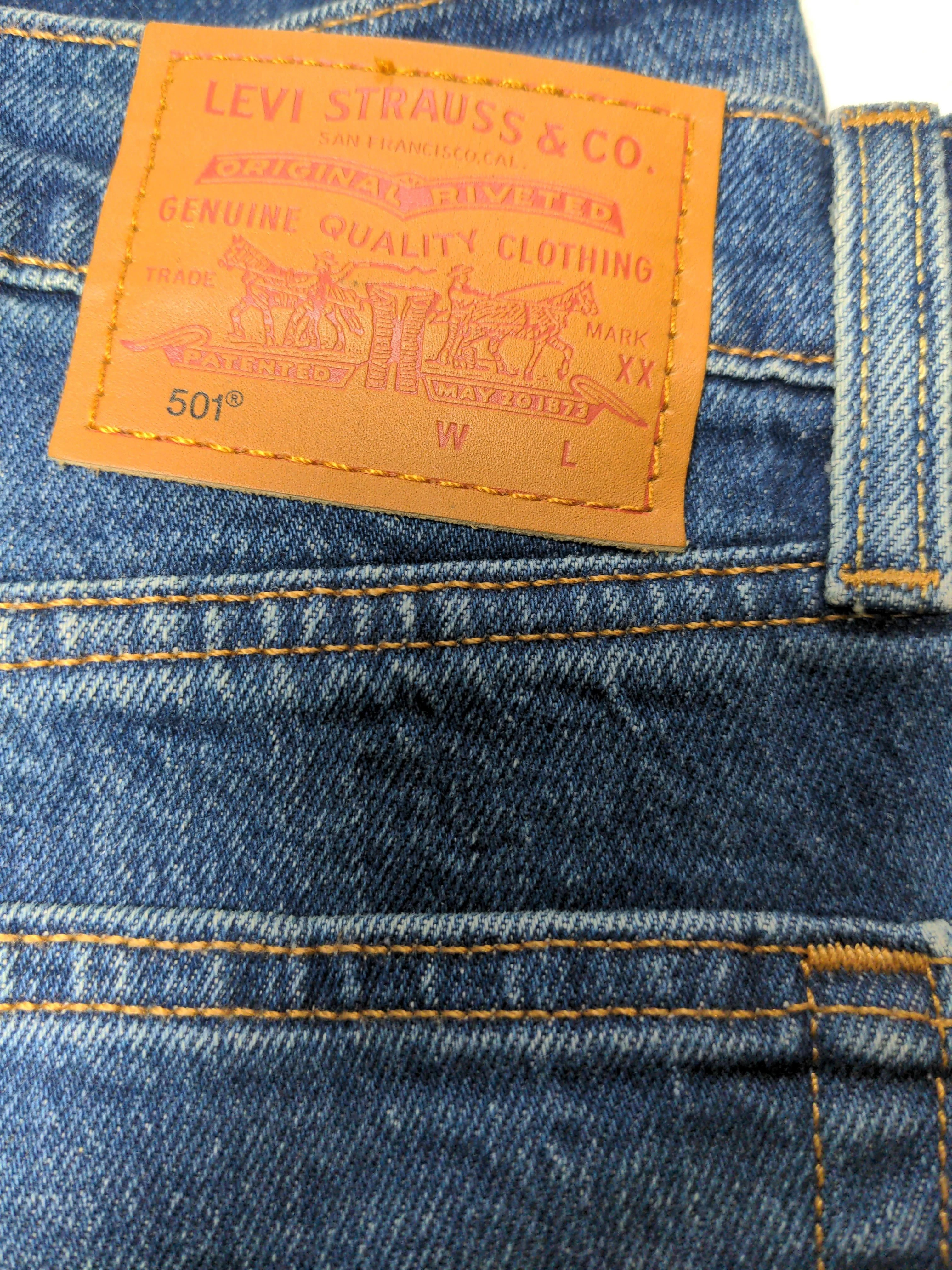 Levi’s Men's Jeans W 34 in Blue Cotton with Elastane Straight - Image 5