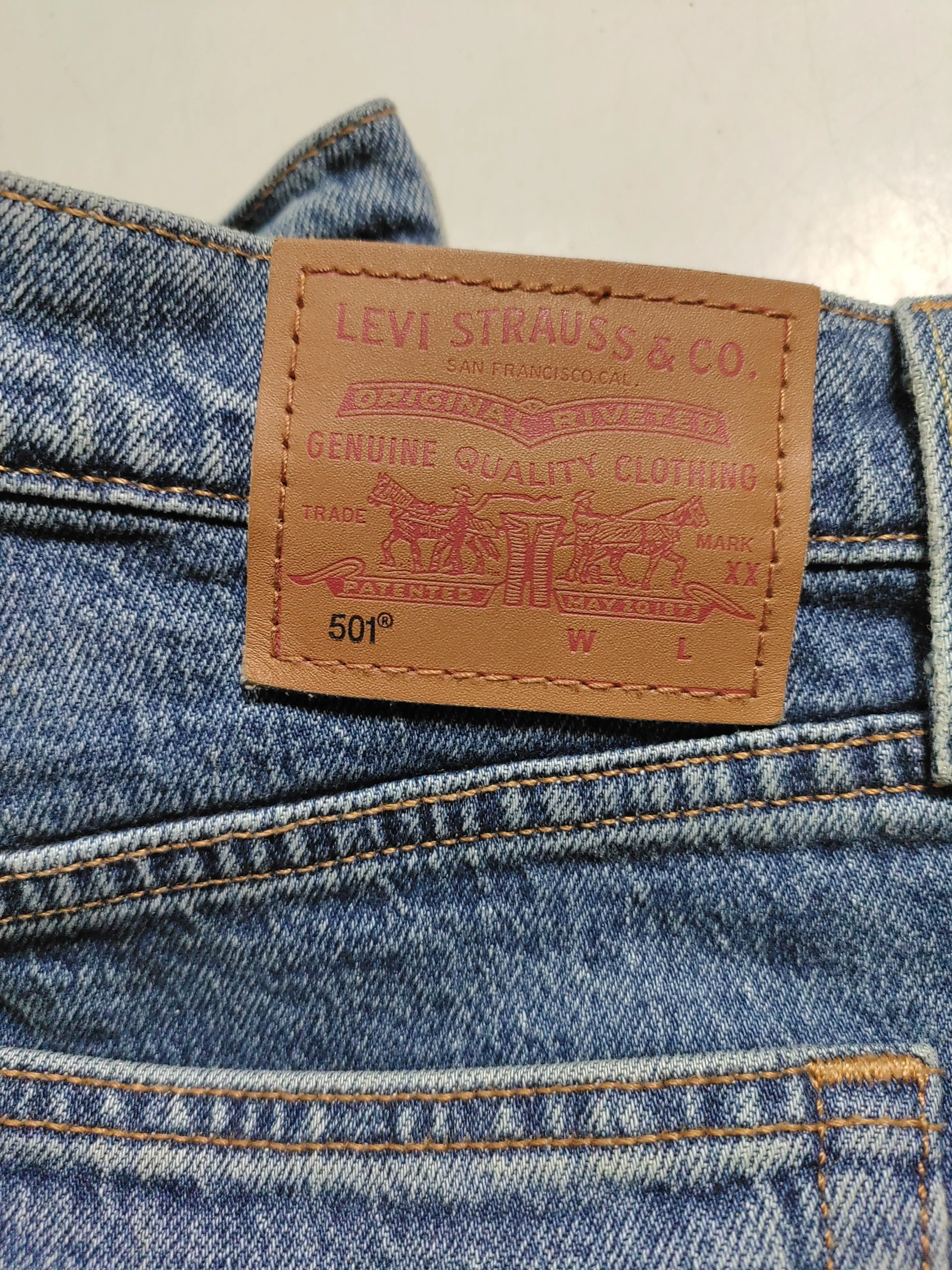 Levi’s Men's Jeans W 34 in Blue Cotton with Elastane Straight - Image 5