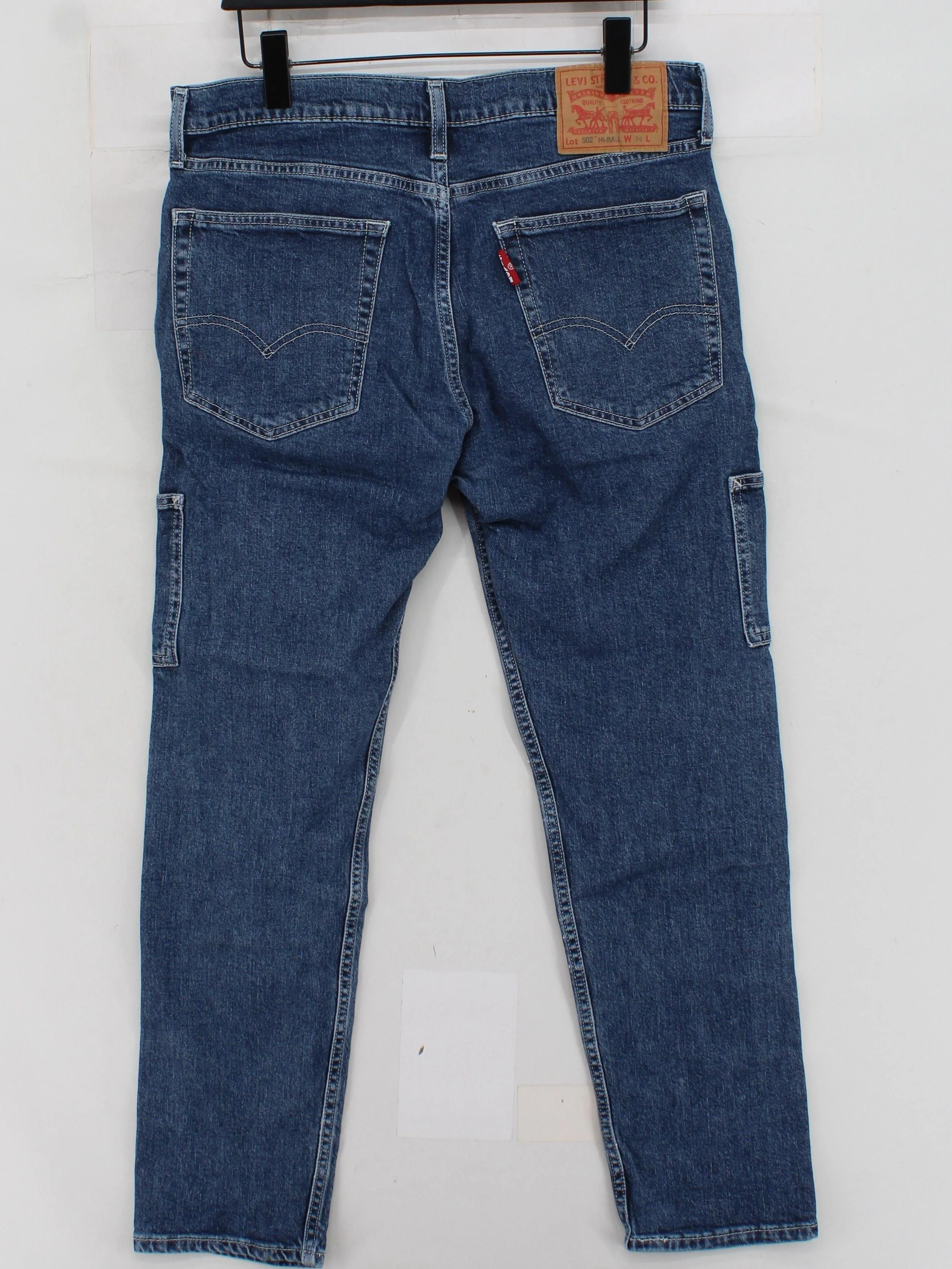 Levi’s Men's Jeans W 34 in Blue Cotton with Lyocell Modal, Elastane Straight - Image 2