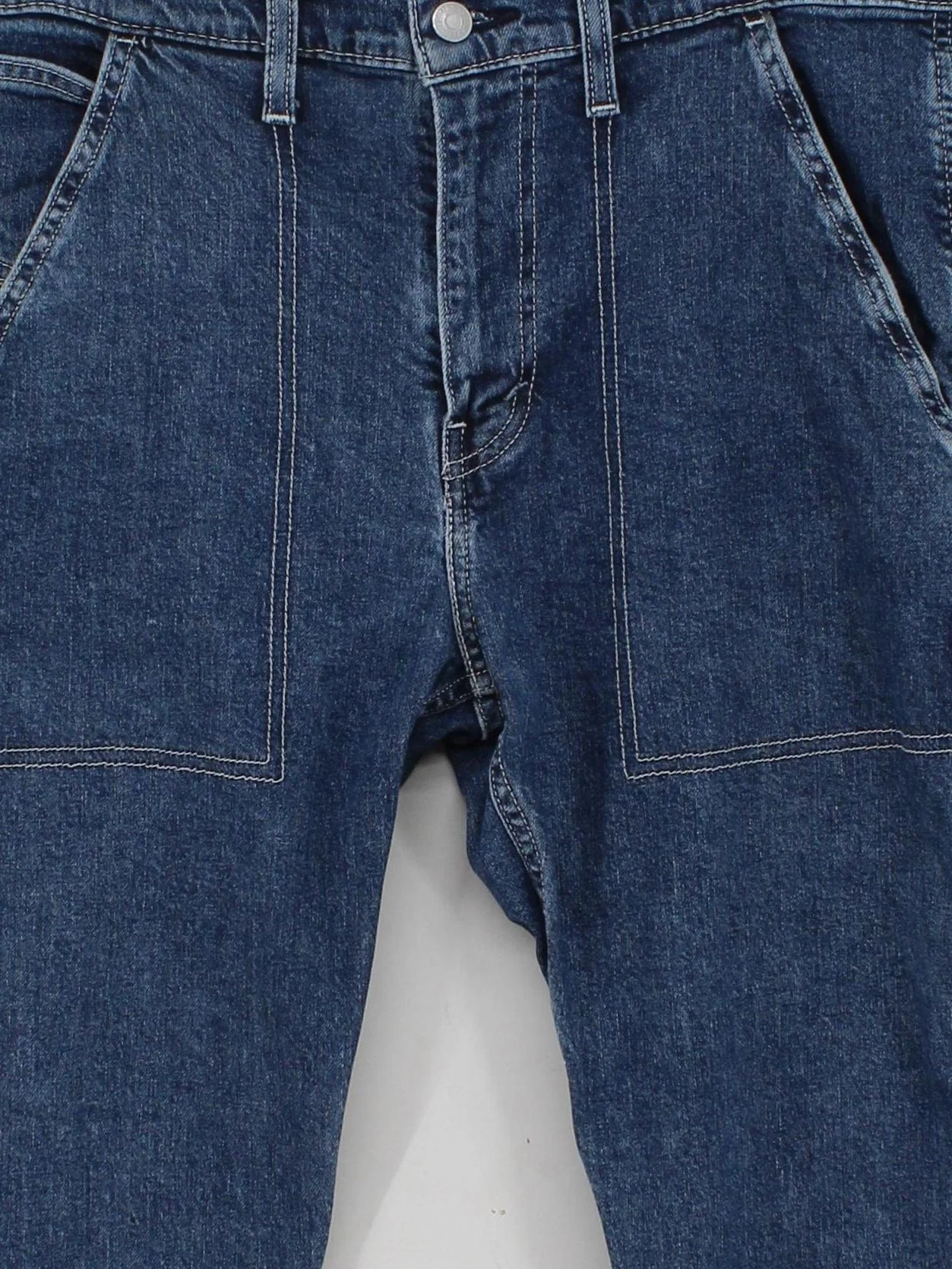Levi’s Men's Jeans W 34 in Blue Cotton with Lyocell Modal, Elastane Straight - Image 3