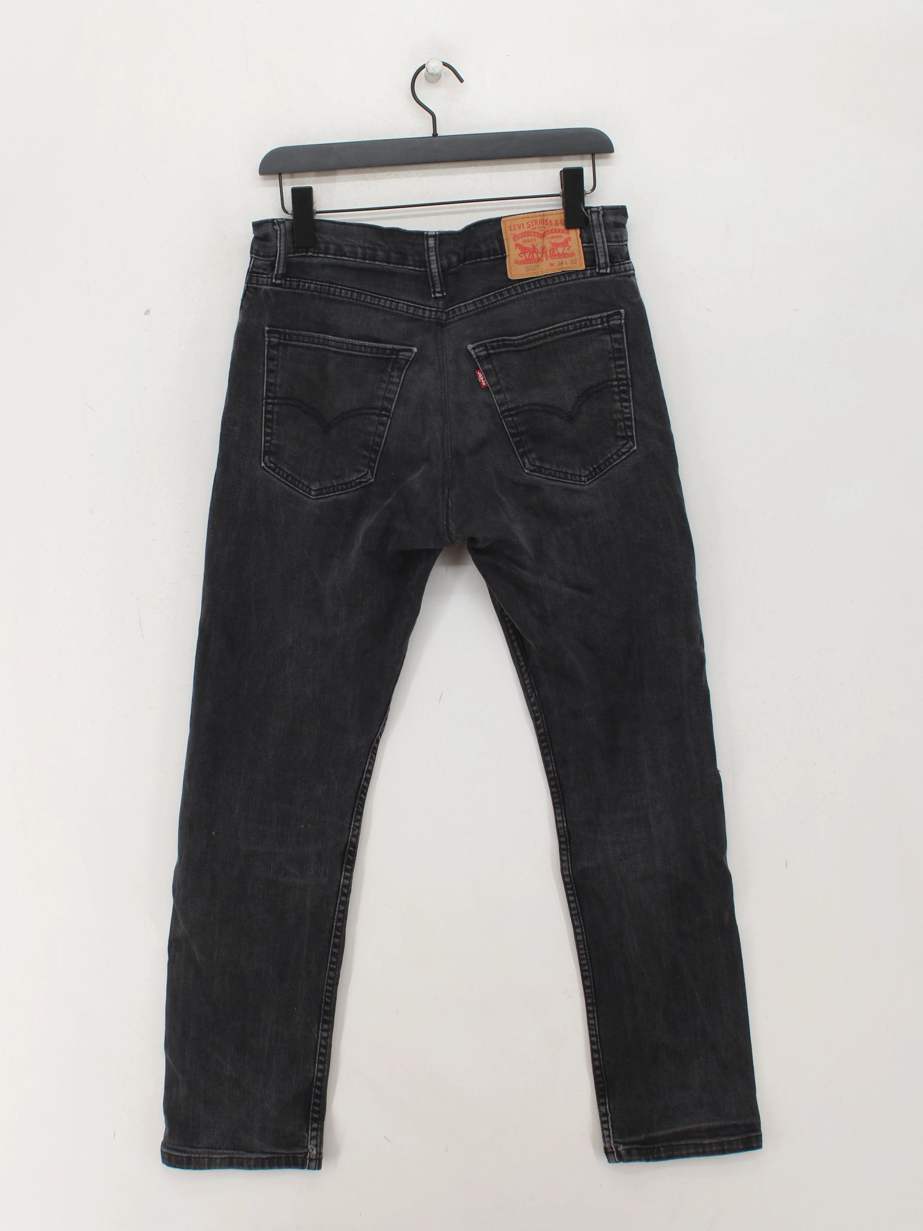 Levi’s Men's Jeans W 34 in Grey Cotton with Elastane Straight - Image 2