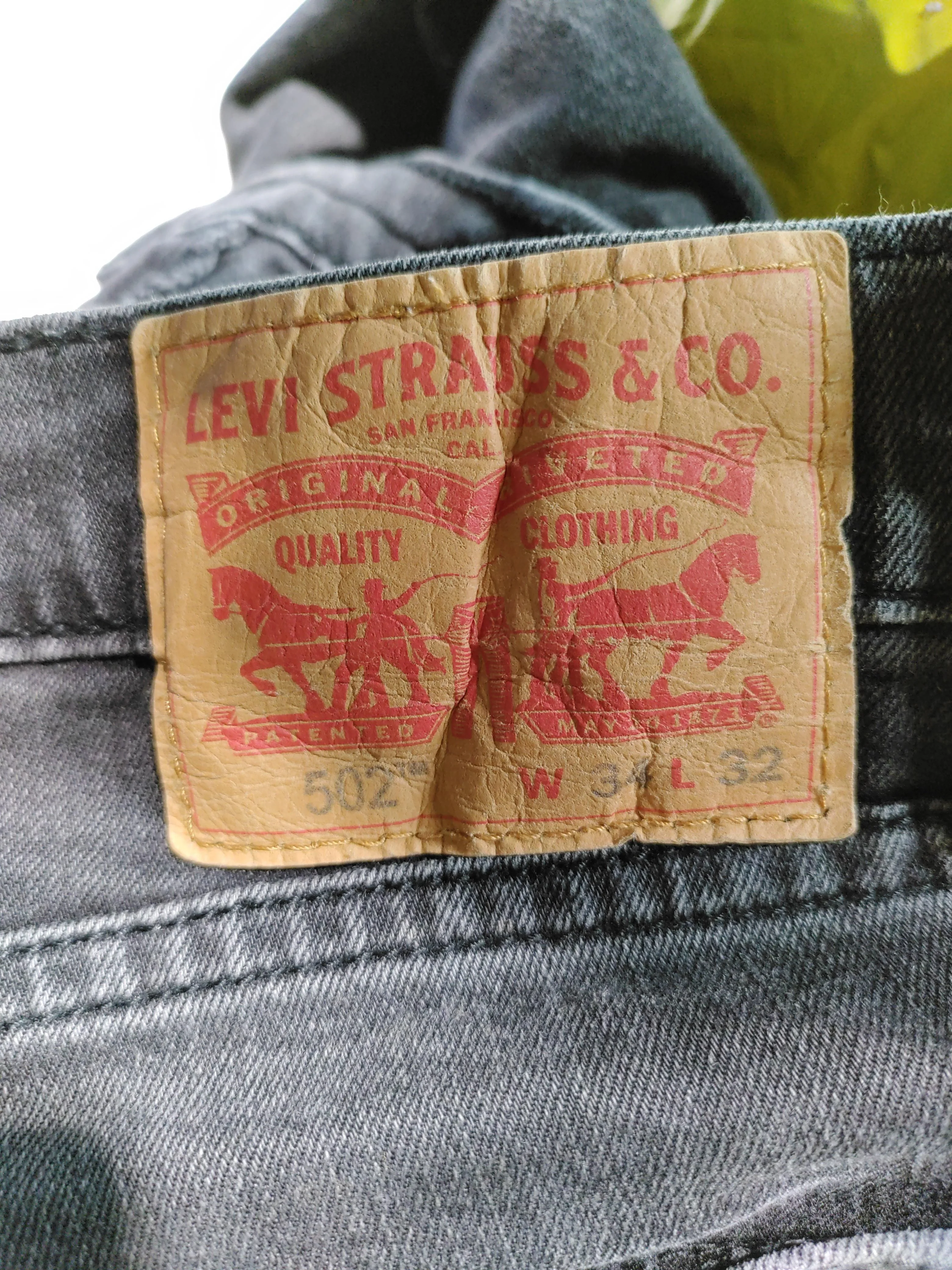 Levi’s Men's Jeans W 34 in Grey Cotton with Elastane Straight - Image 6