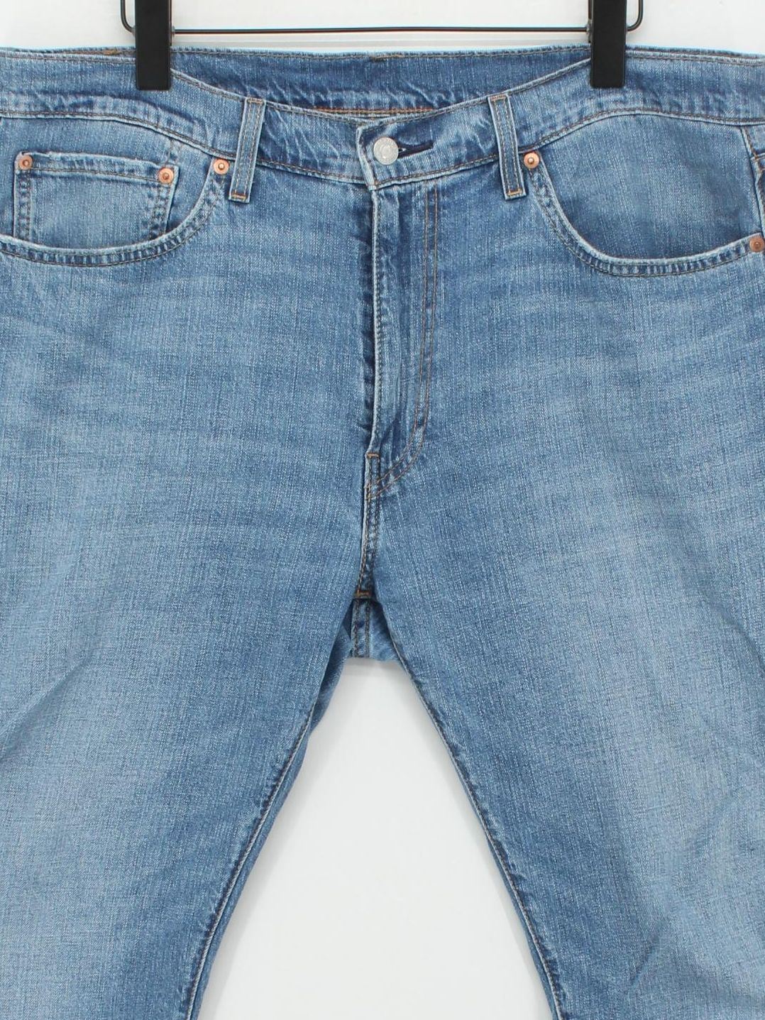 Levi’s Men's Jeans W 36 in Blue Cotton with Linen, Elastane Straight - Image 3