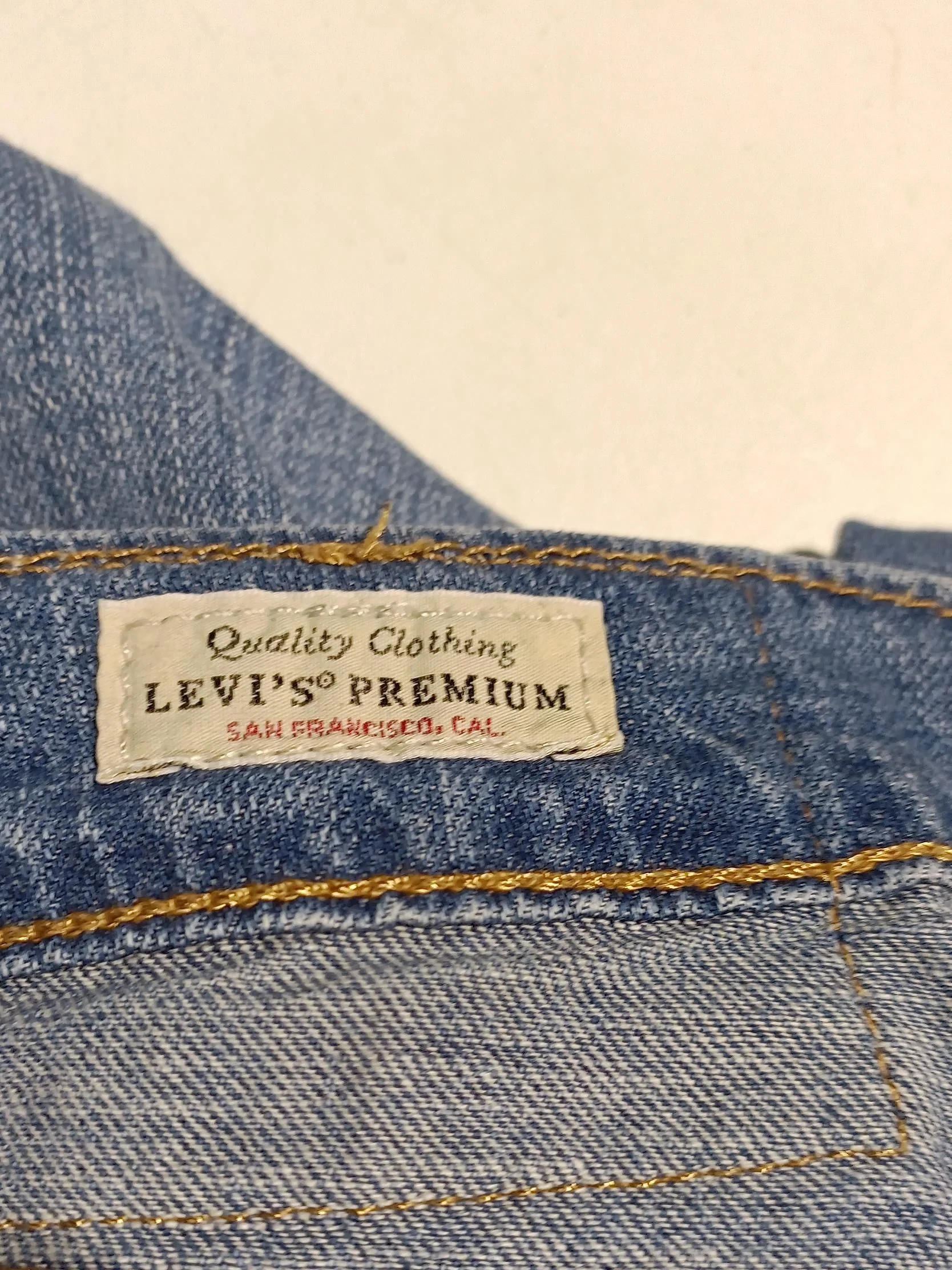 Levi’s Men's Jeans W 36 in Blue Cotton with Linen, Elastane Straight - Image 5