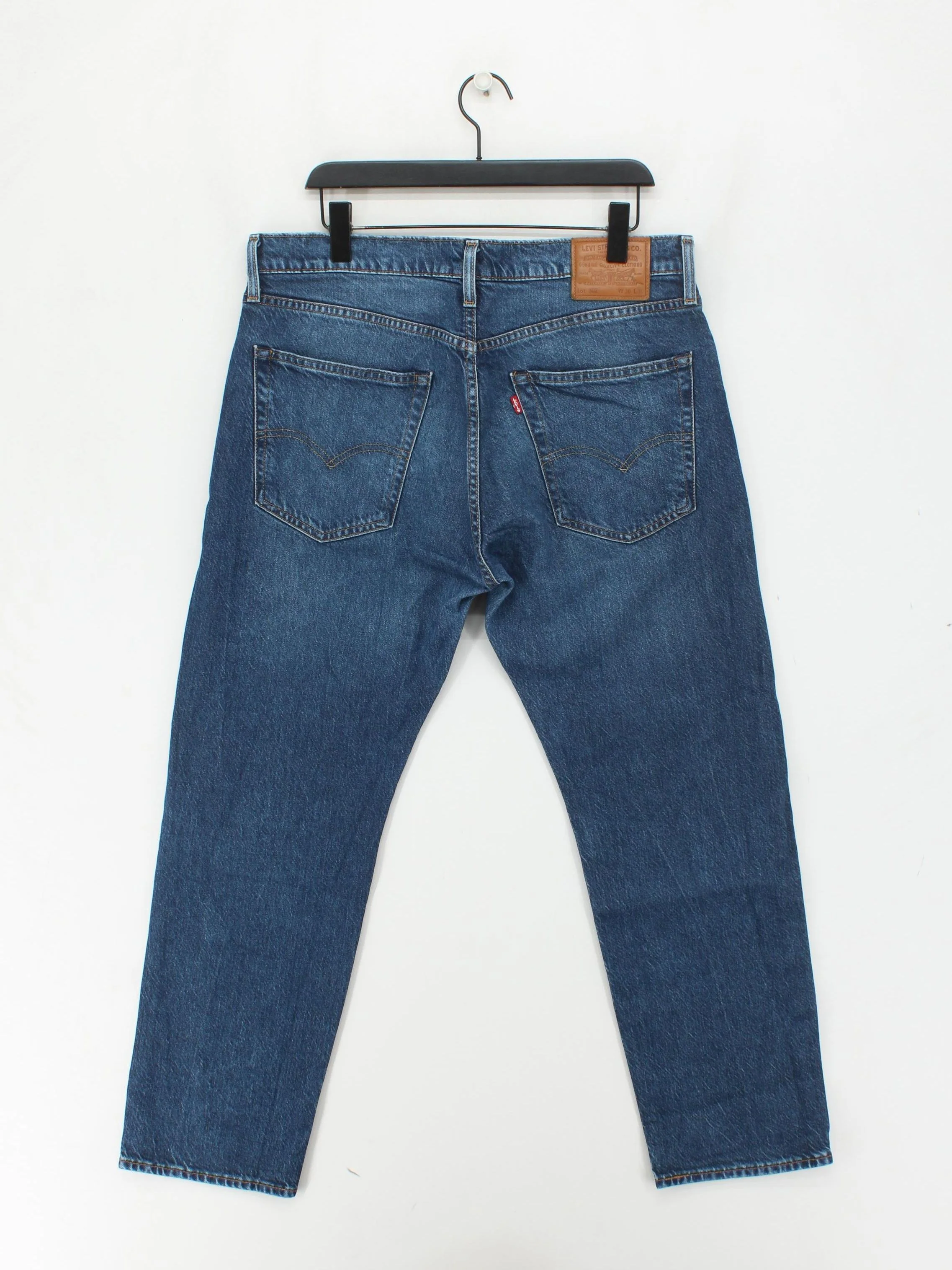 Levi’s Men's Jeans W 36 in Blue Cotton with Lyocell Modal, Elastane Straight - Image 2