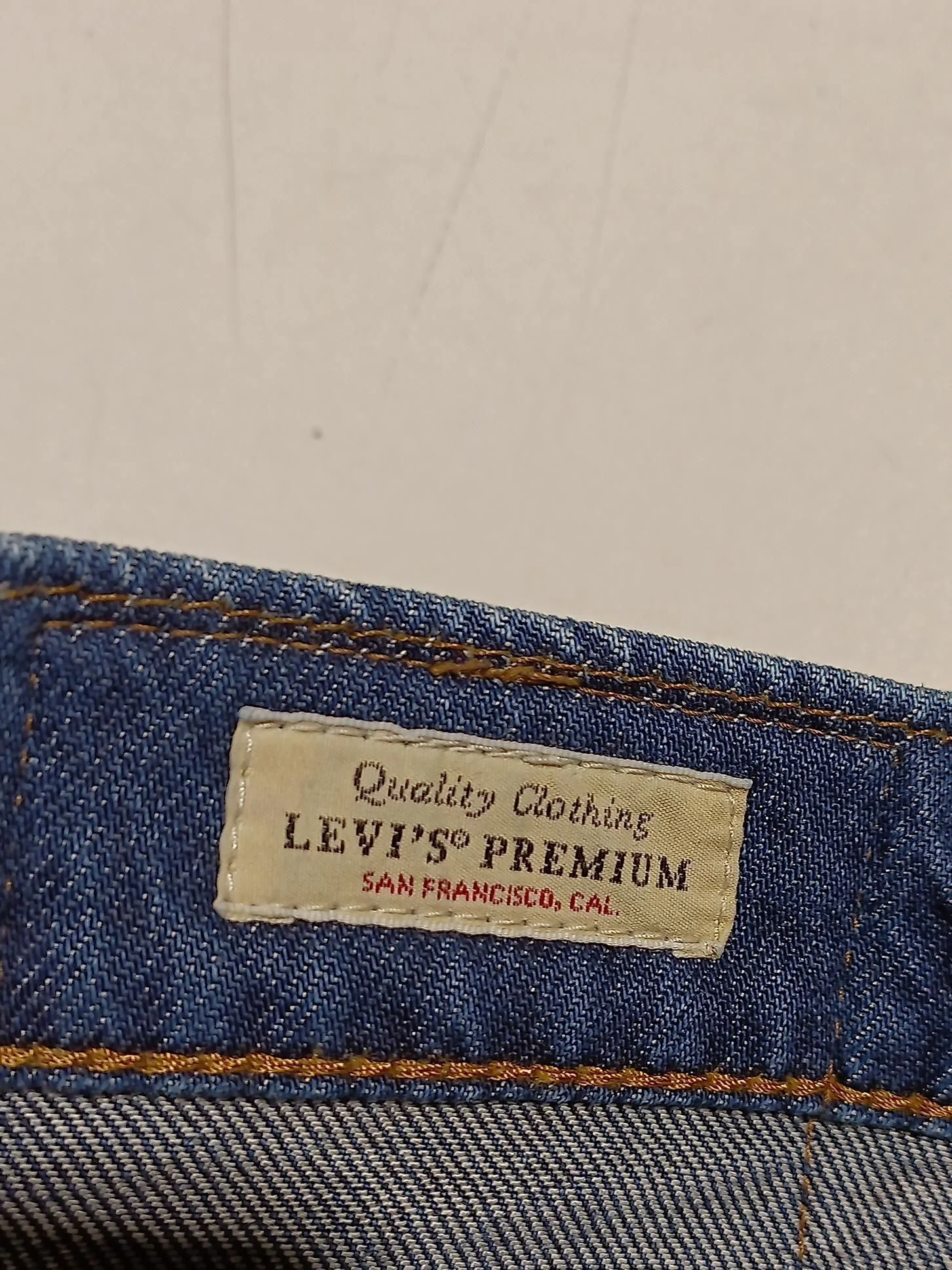 Levi’s Men's Jeans W 36 in Blue Cotton with Lyocell Modal, Elastane Straight - Image 5