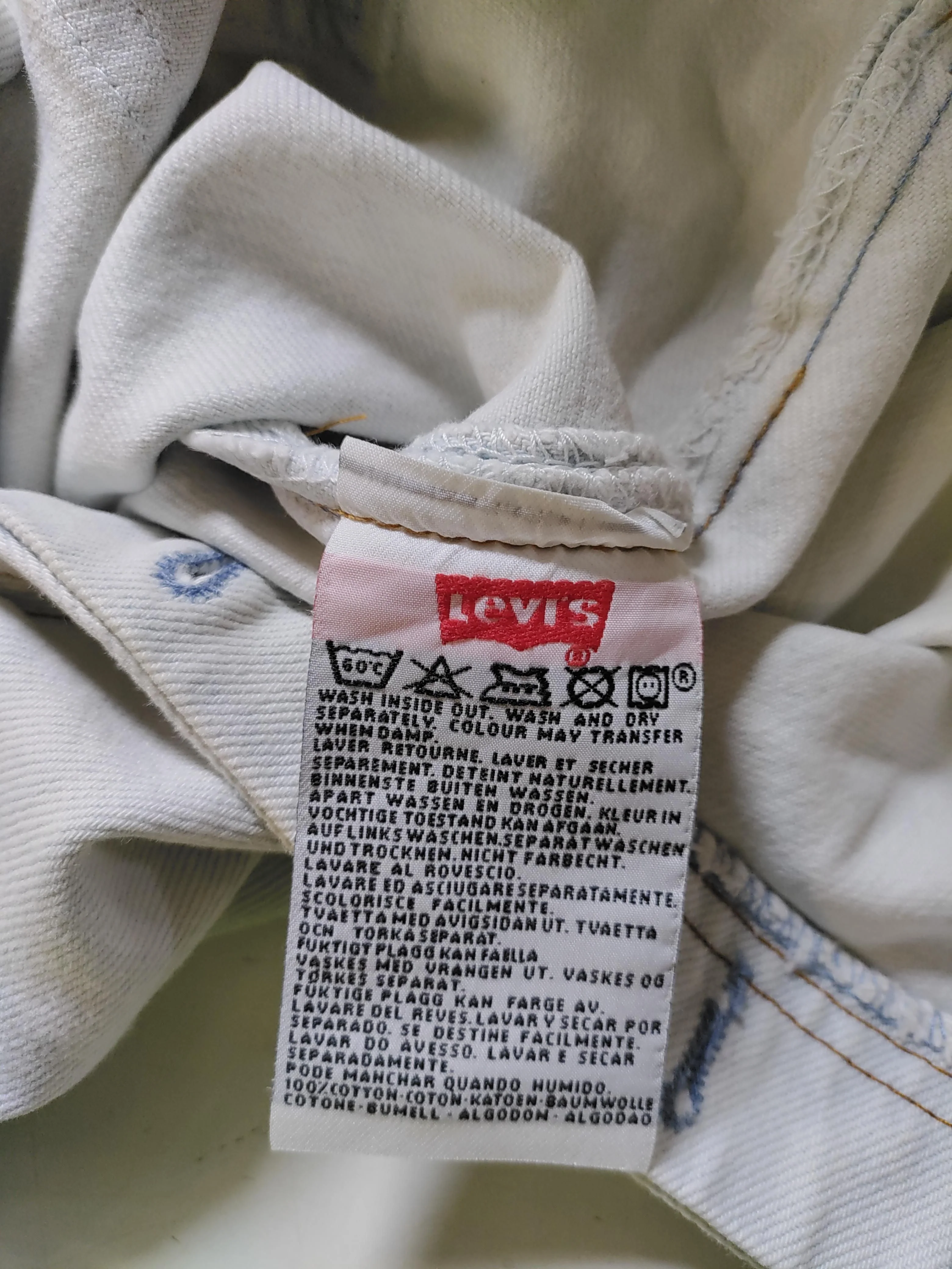 Levi’s Men's Jeans W 38 in; L 32 in Blue 100% Cotton Straight - Image 5