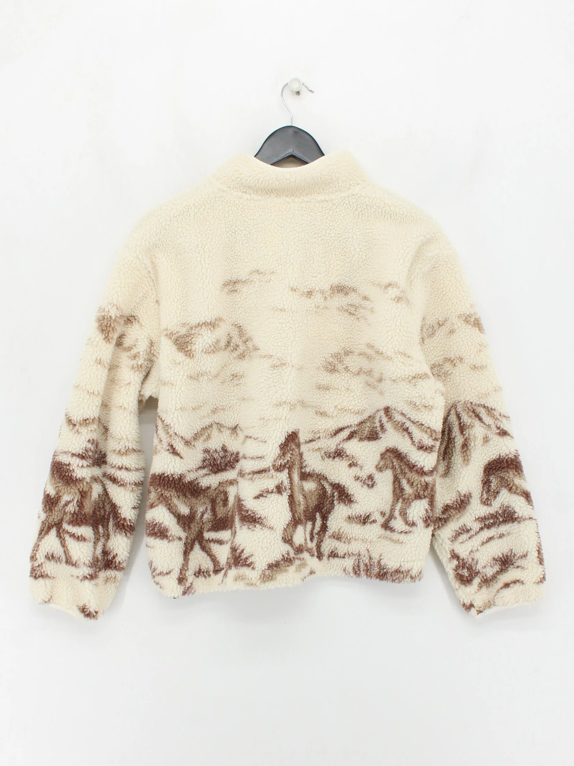 Levi’s Men's Jumper XS Cream 100% Polyester Mock Neck Pullover - Image 2