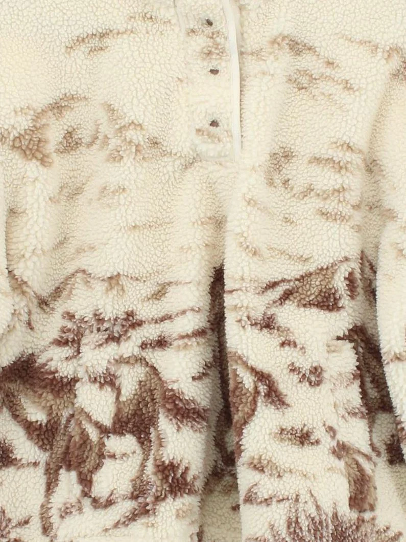 Levi’s Men's Jumper XS Cream 100% Polyester Mock Neck Pullover - Image 3