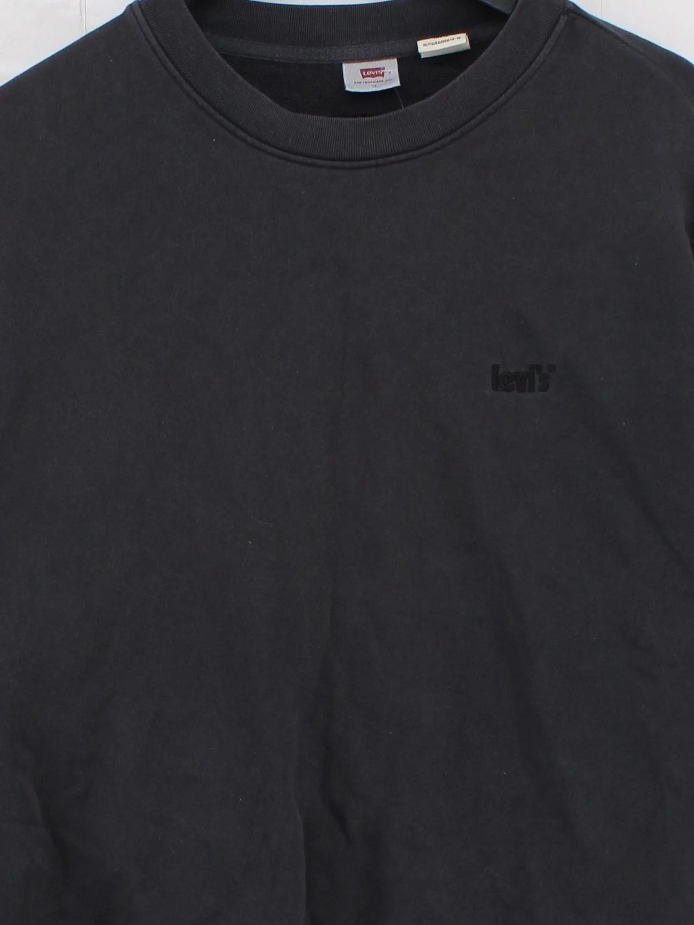 Levi’s Men's Jumper XXL Grey 100% Cotton Crew Neck Pullover - Image 3