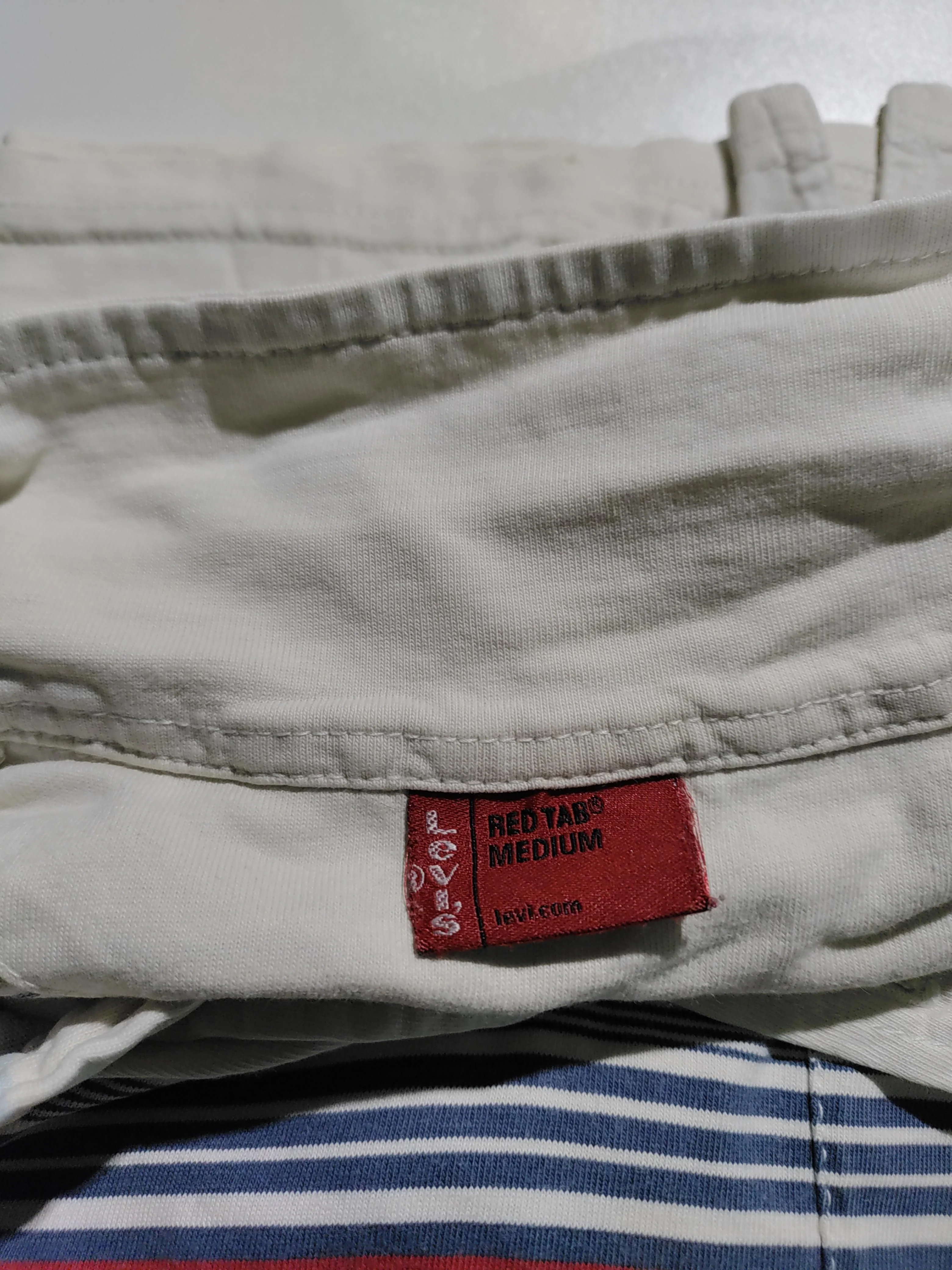 Levi’s Men's Polo M Multi Striped 100% Cotton Basic - Image 5