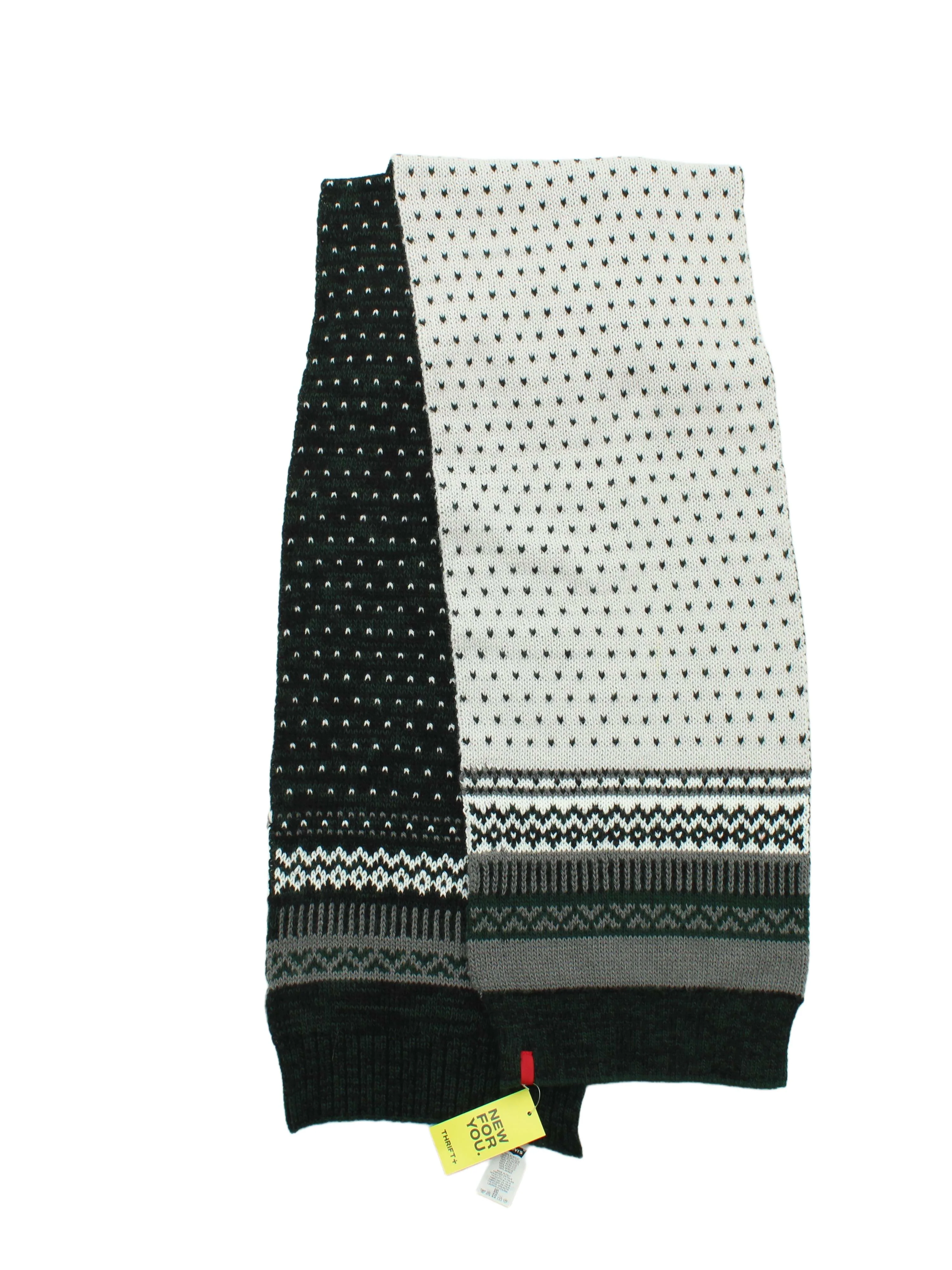 Levi’s Men's Scarf Multi Geometric 100% Acrylic Scarf
