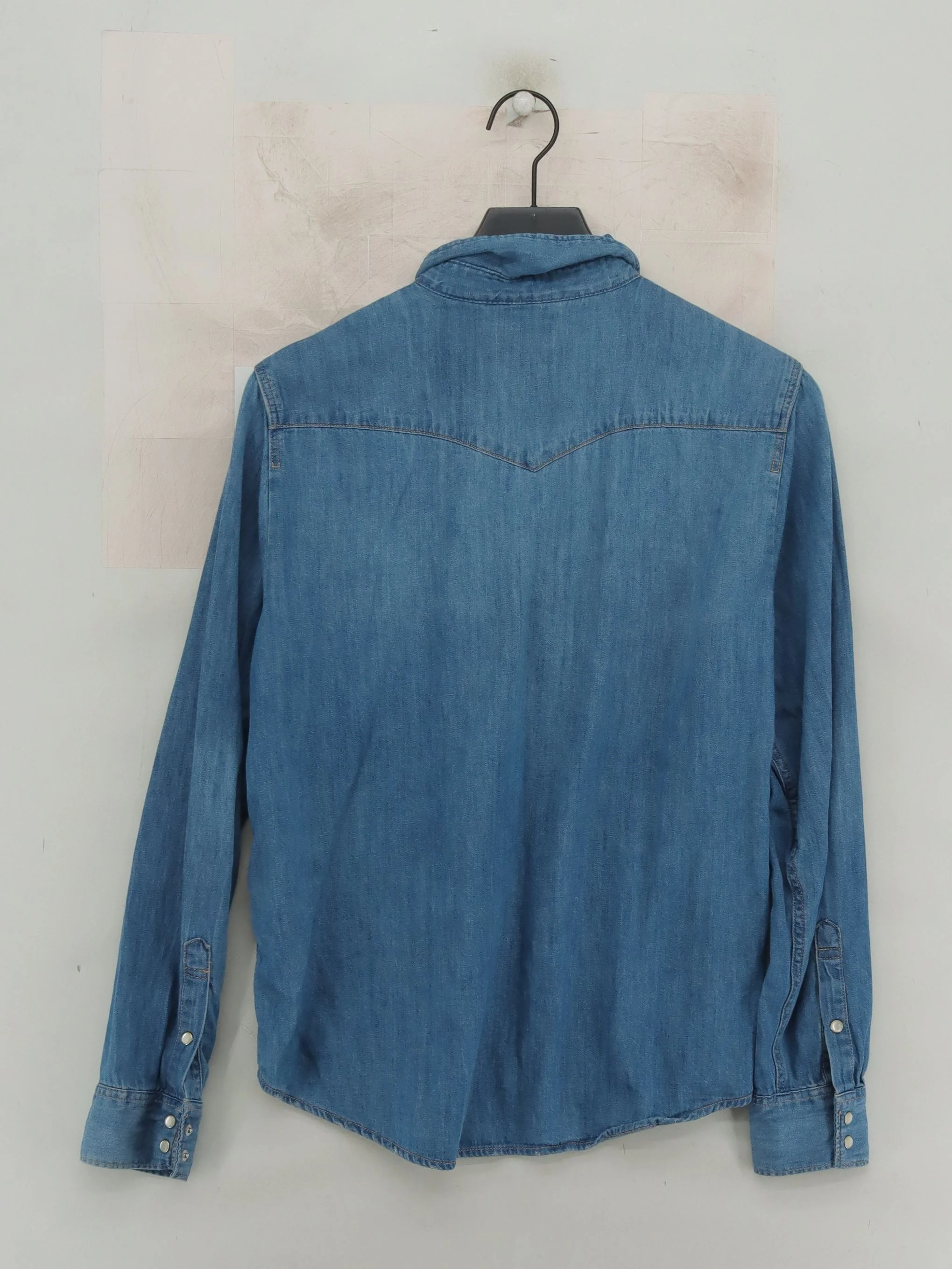 Levi’s Men's Shirt L Blue 100% Cotton Basic - Image 2