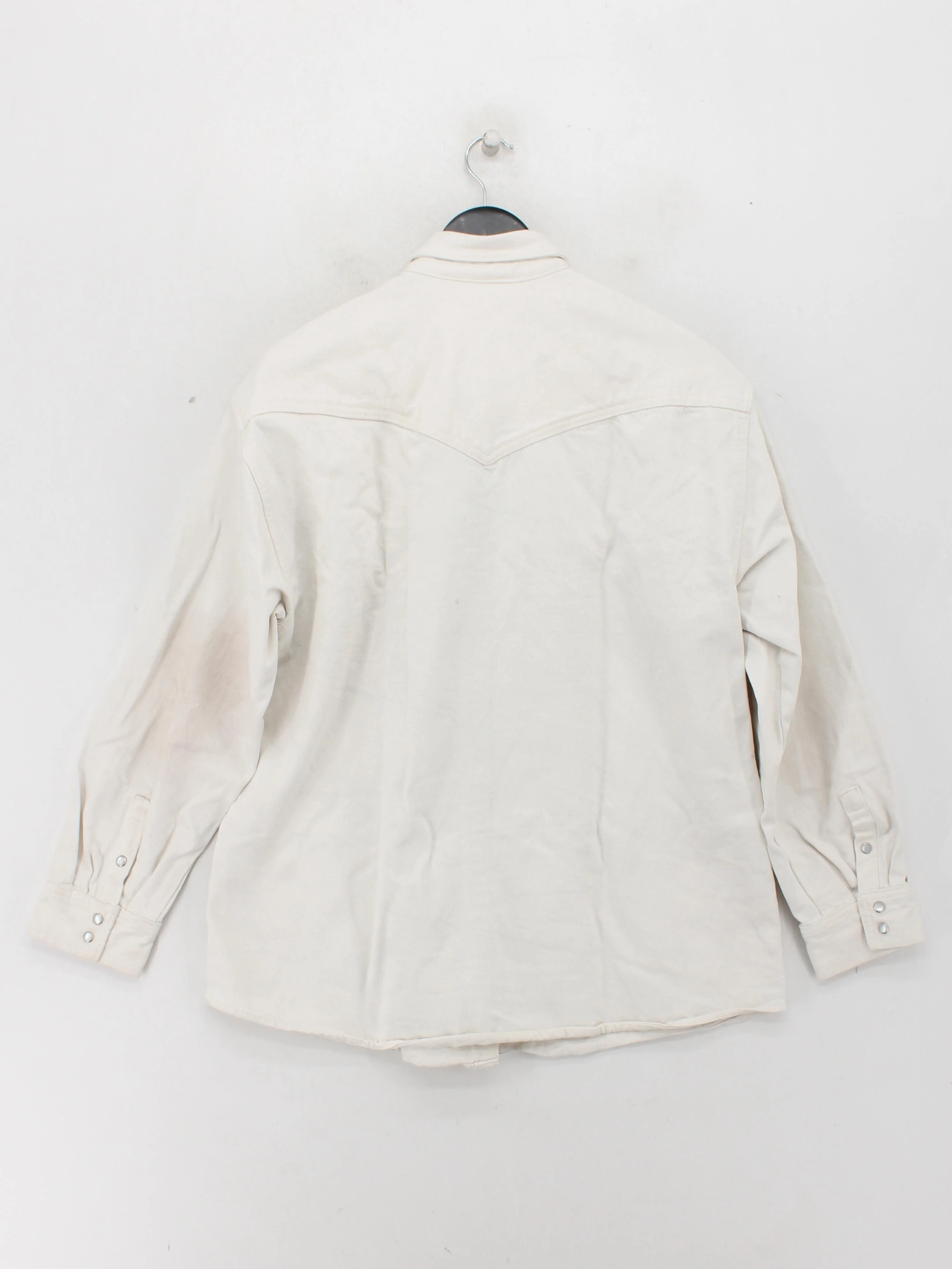 Levi’s Men's Shirt M Cream 100% Cotton Basic - Image 2