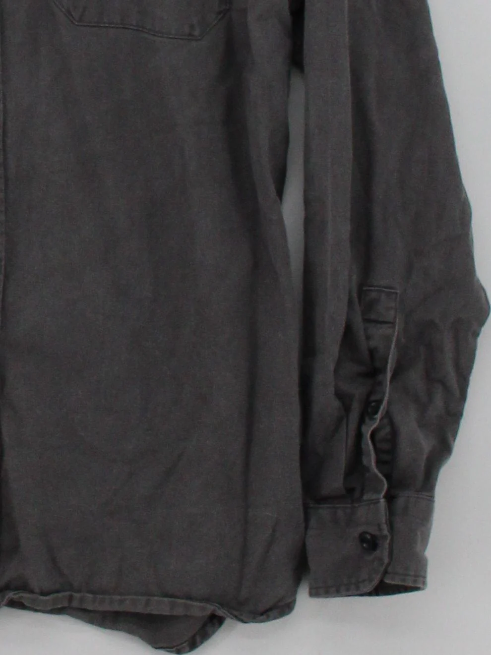 Levi’s Men's Shirt M Grey Lyocell Modal with Cotton Basic - Image 4