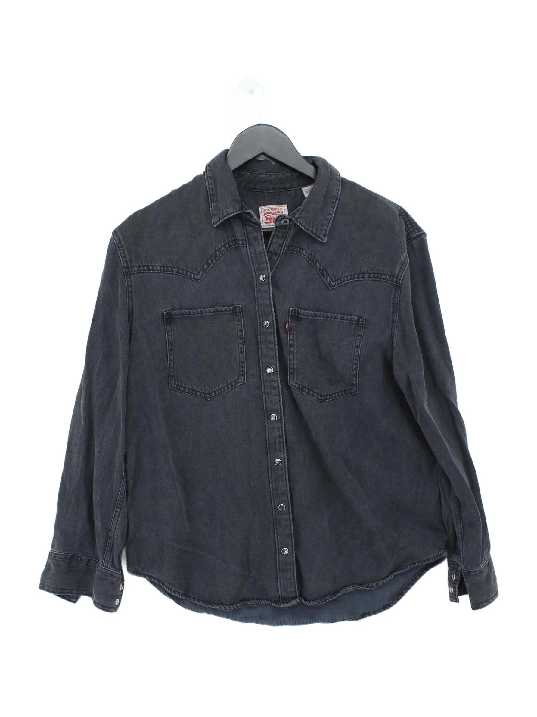 Levi’s Men's Shirt S Grey Lyocell Modal with Cotton Basic