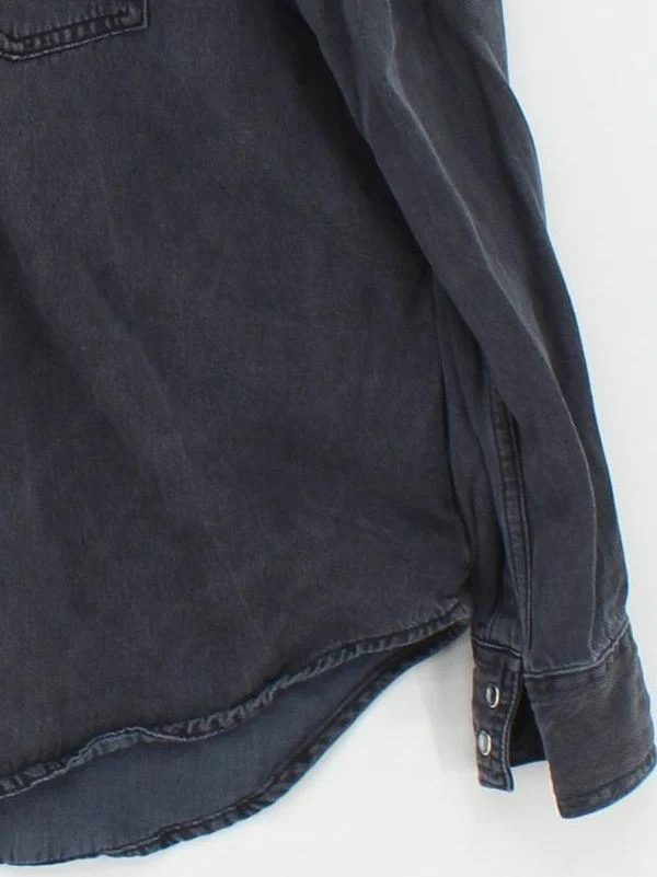 Levi’s Men's Shirt S Grey Lyocell Modal with Cotton Basic - Image 4
