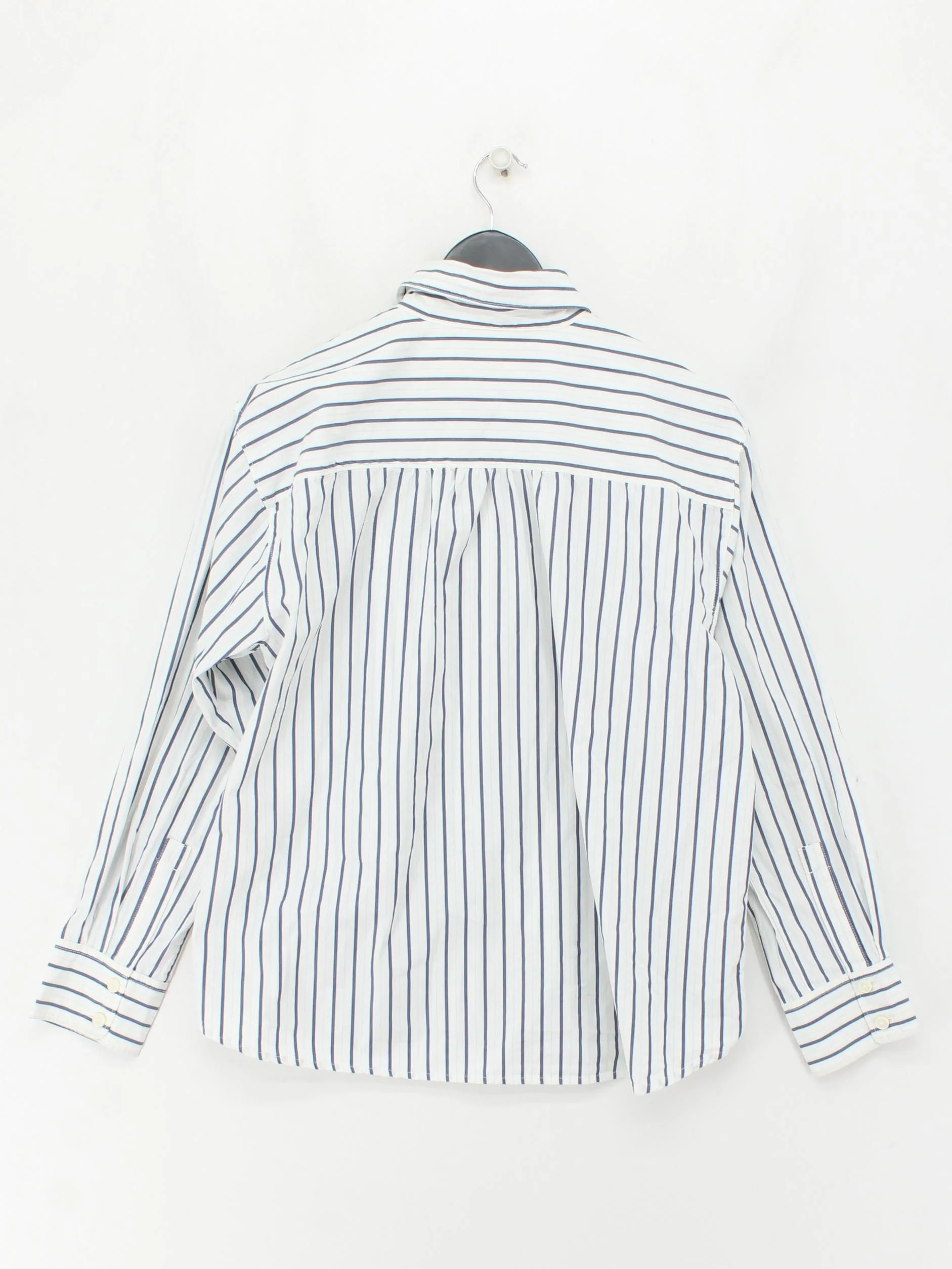 Levi’s Men's Shirt S White Striped 100% Cotton Basic - Image 2