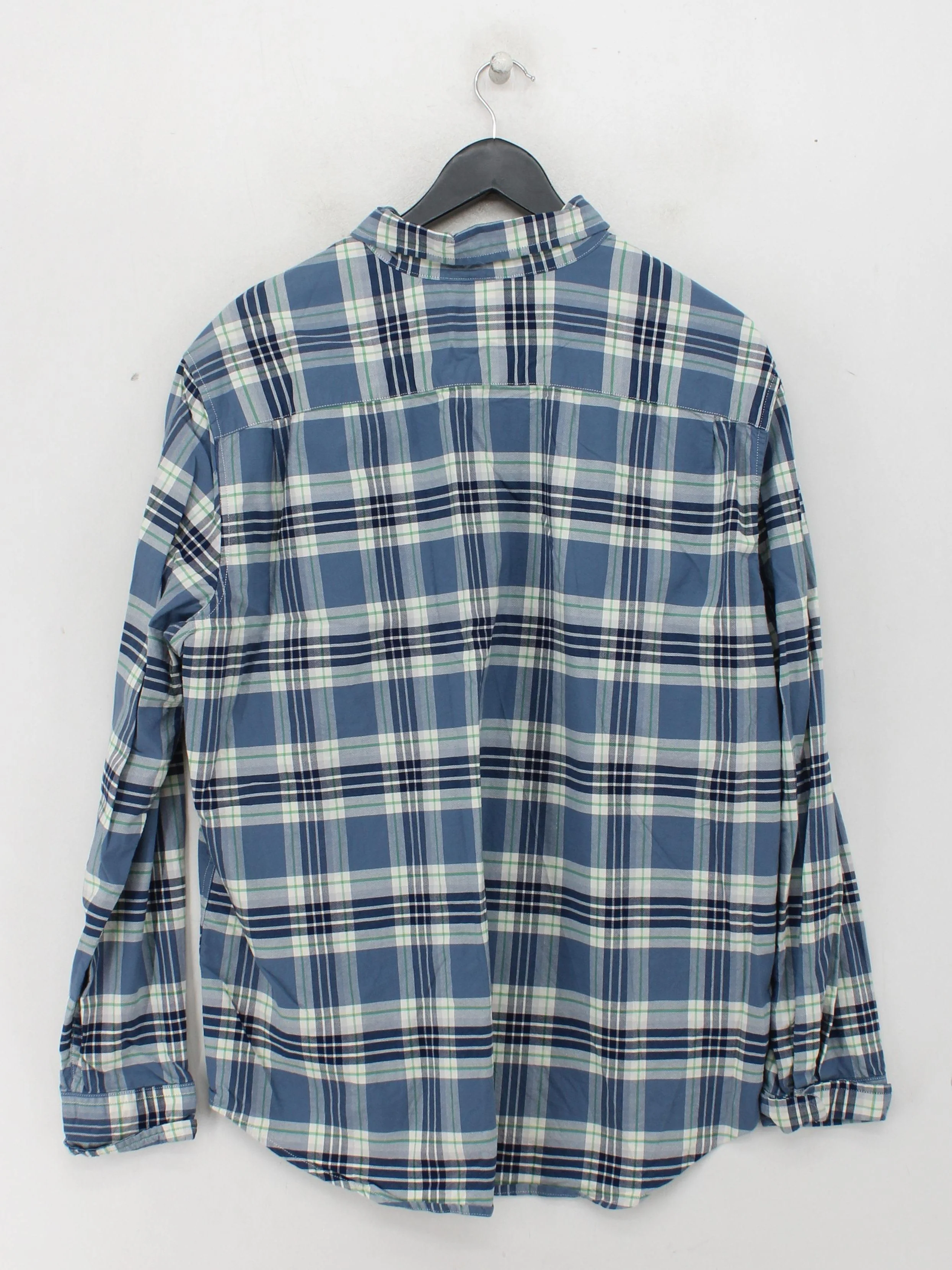 Levi’s Men's Shirt XL Blue Checkered 100% Cotton Basic - Image 2